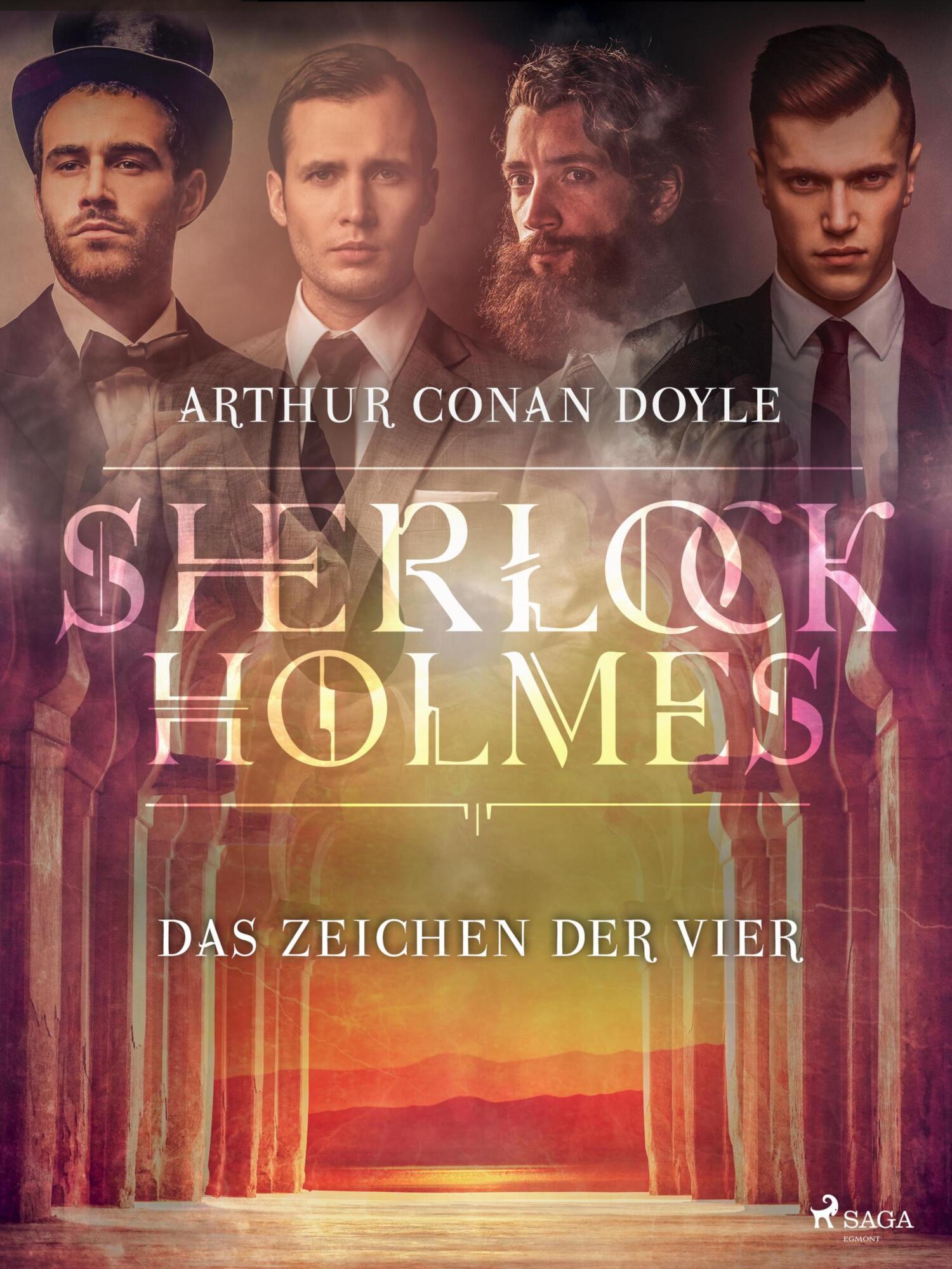 Обложка книги «Das Zeichen der Vier»