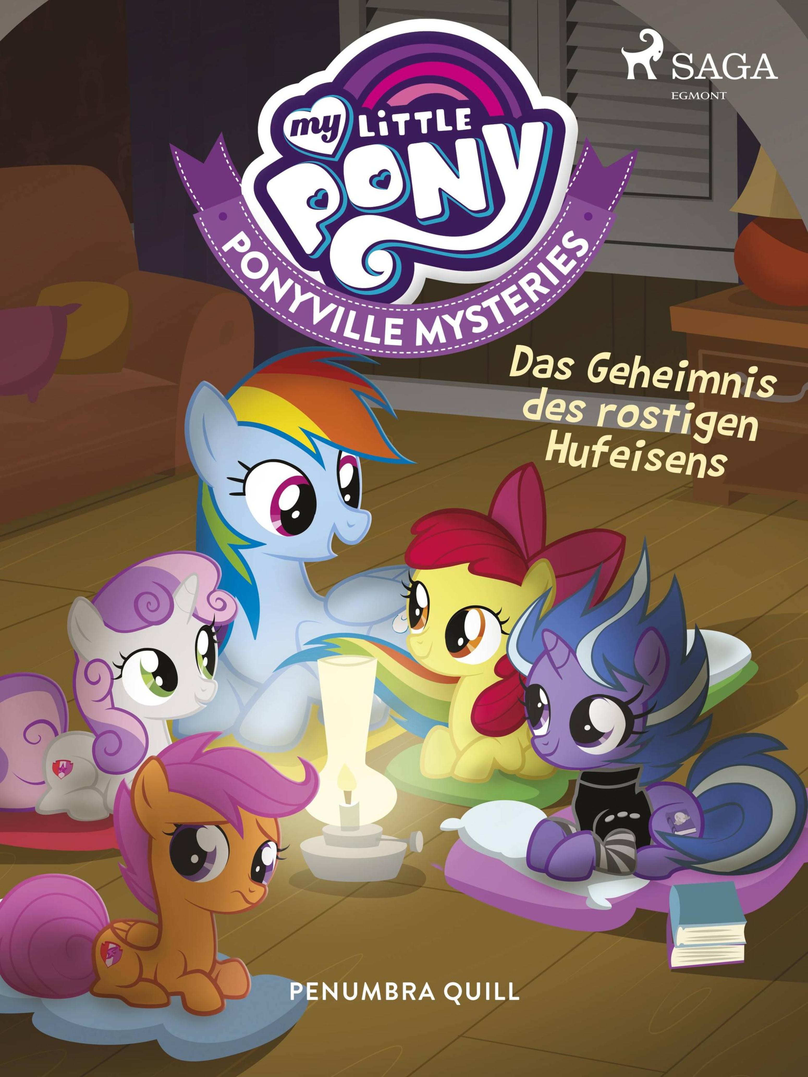 Обложка книги «My Little Pony - Ponyville Mysteries - Das Geheimnis des rostigen Hufeisens»