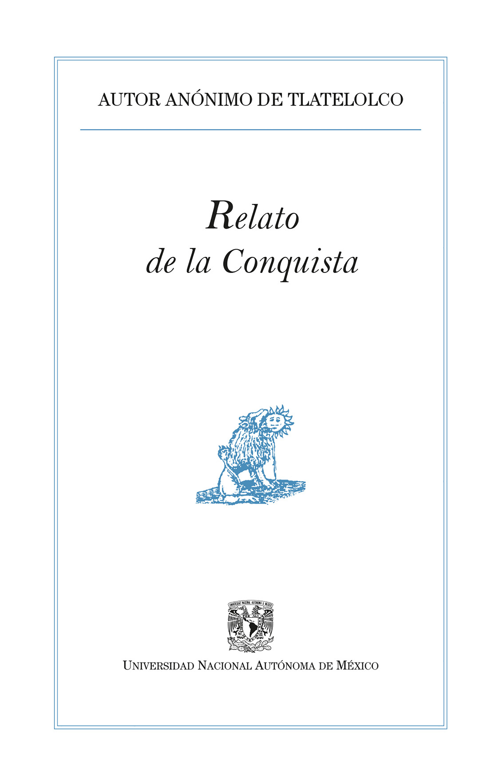 Обложка книги «Relato de la conquista»