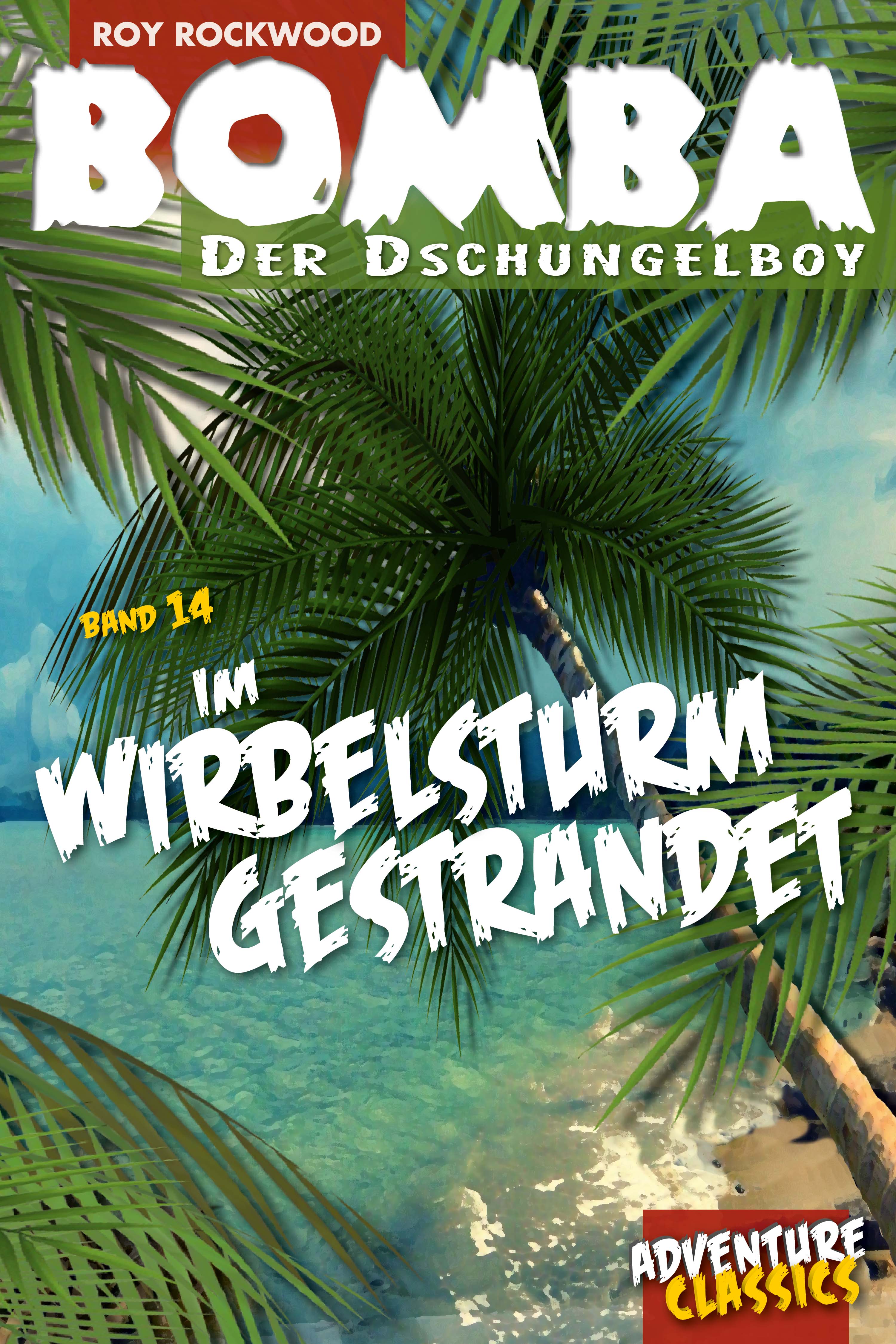 Обложка книги «Bomba im Wirbelsturm gestrandet»