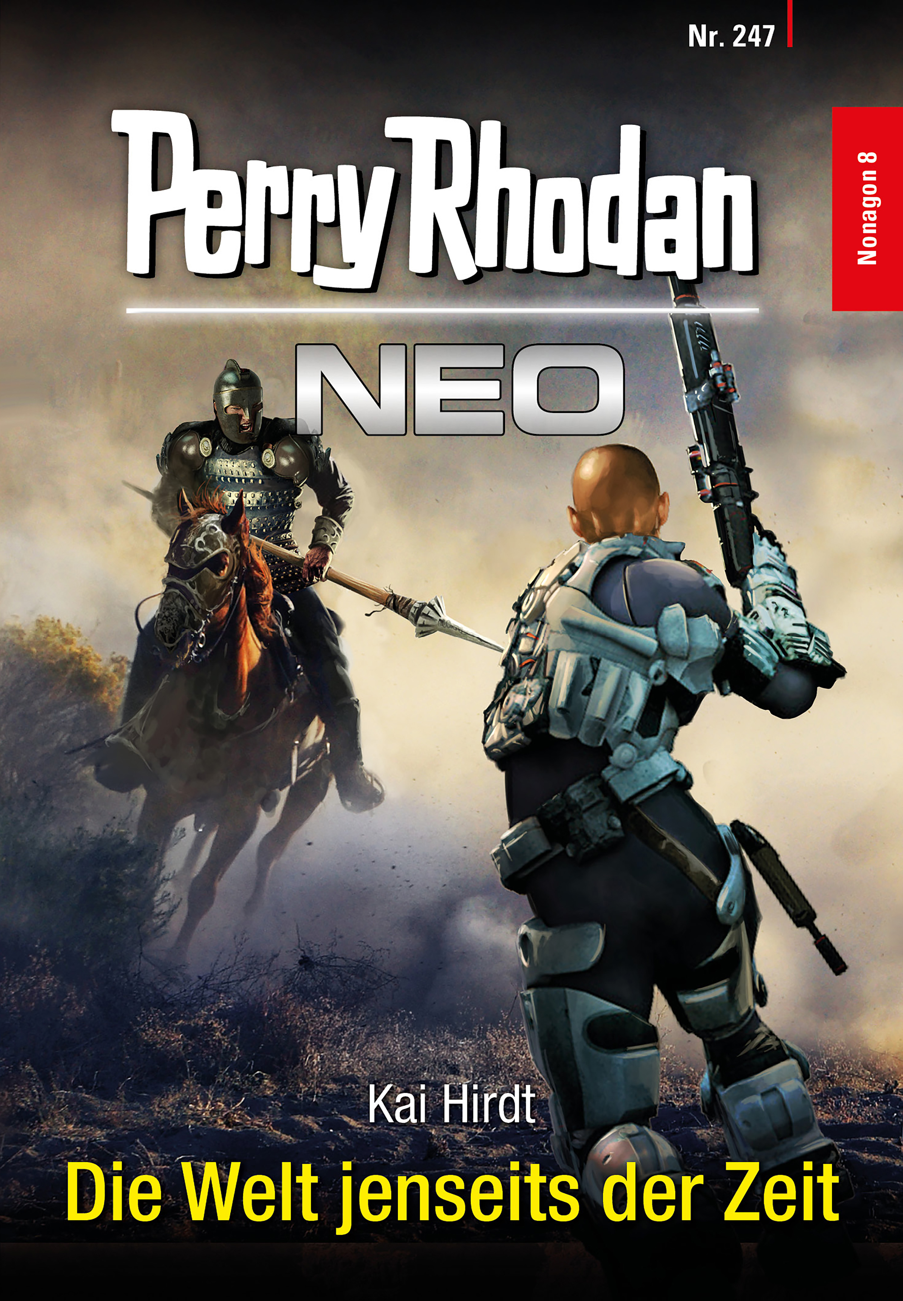 Обложка книги «Perry Rhodan Neo 247: Die Welt jenseits der Zeit»