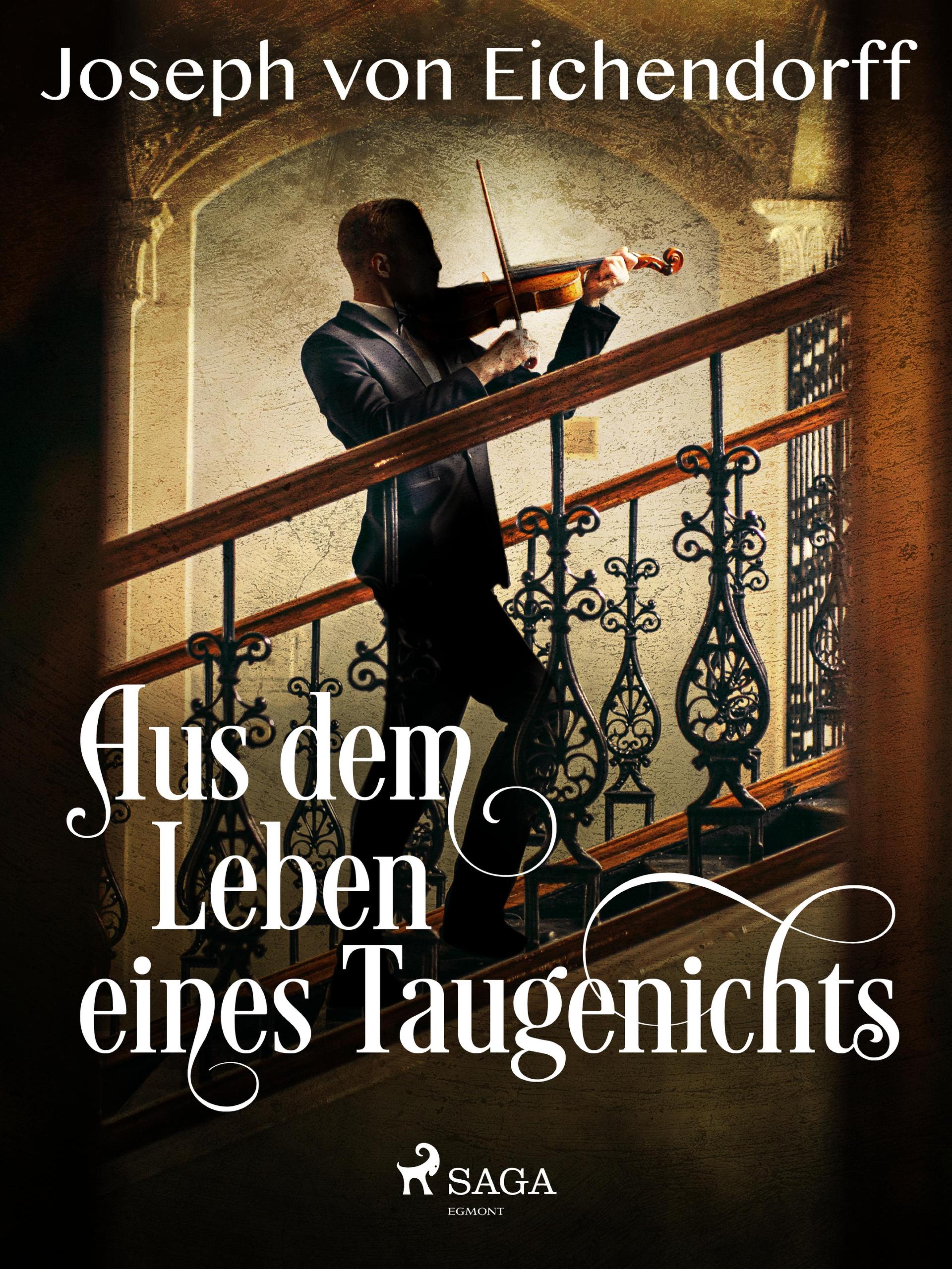 Обложка книги «Aus dem Leben eines Taugenichts»