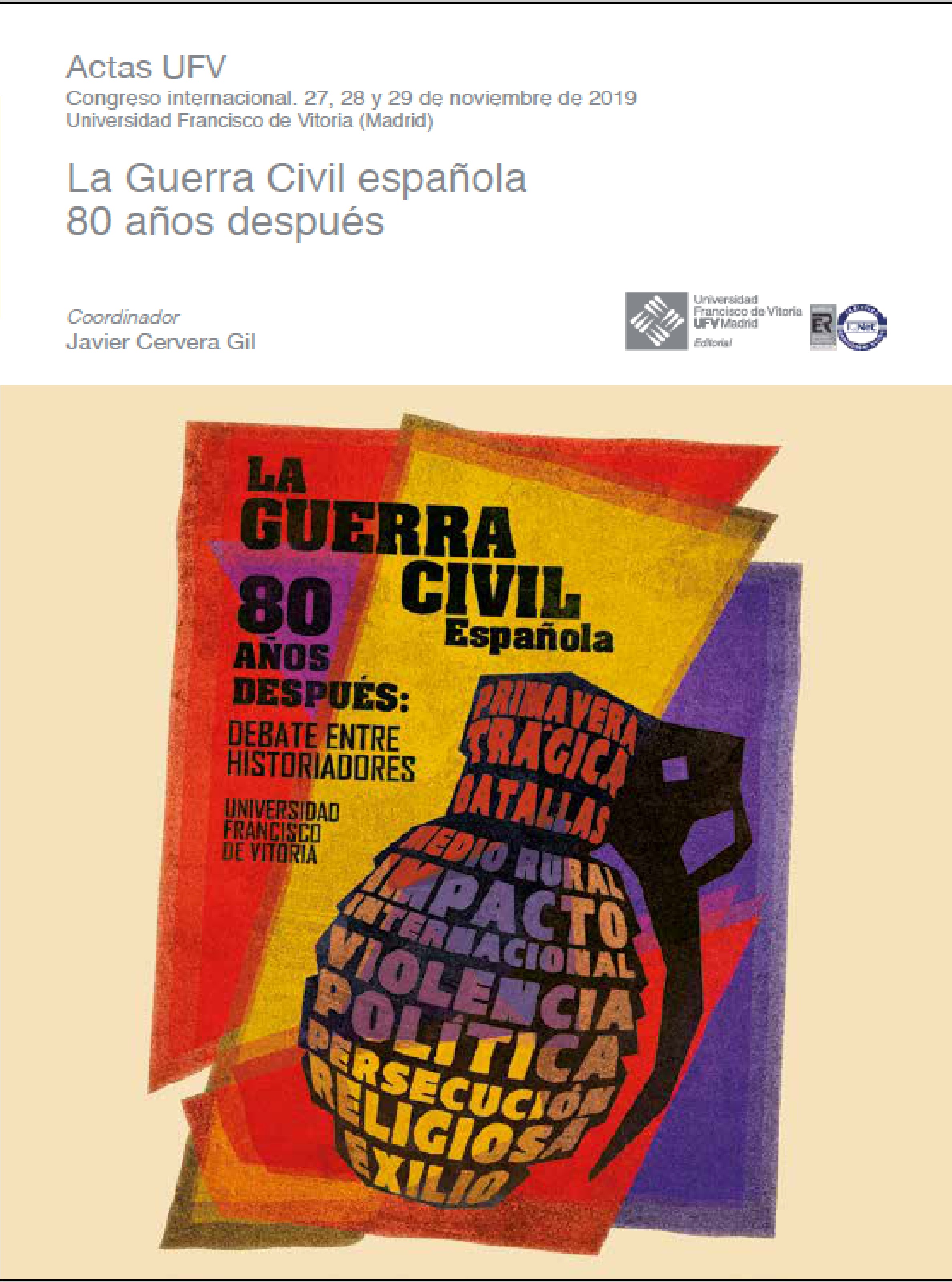 Обложка книги «La Guerra Civil española 80 años después»