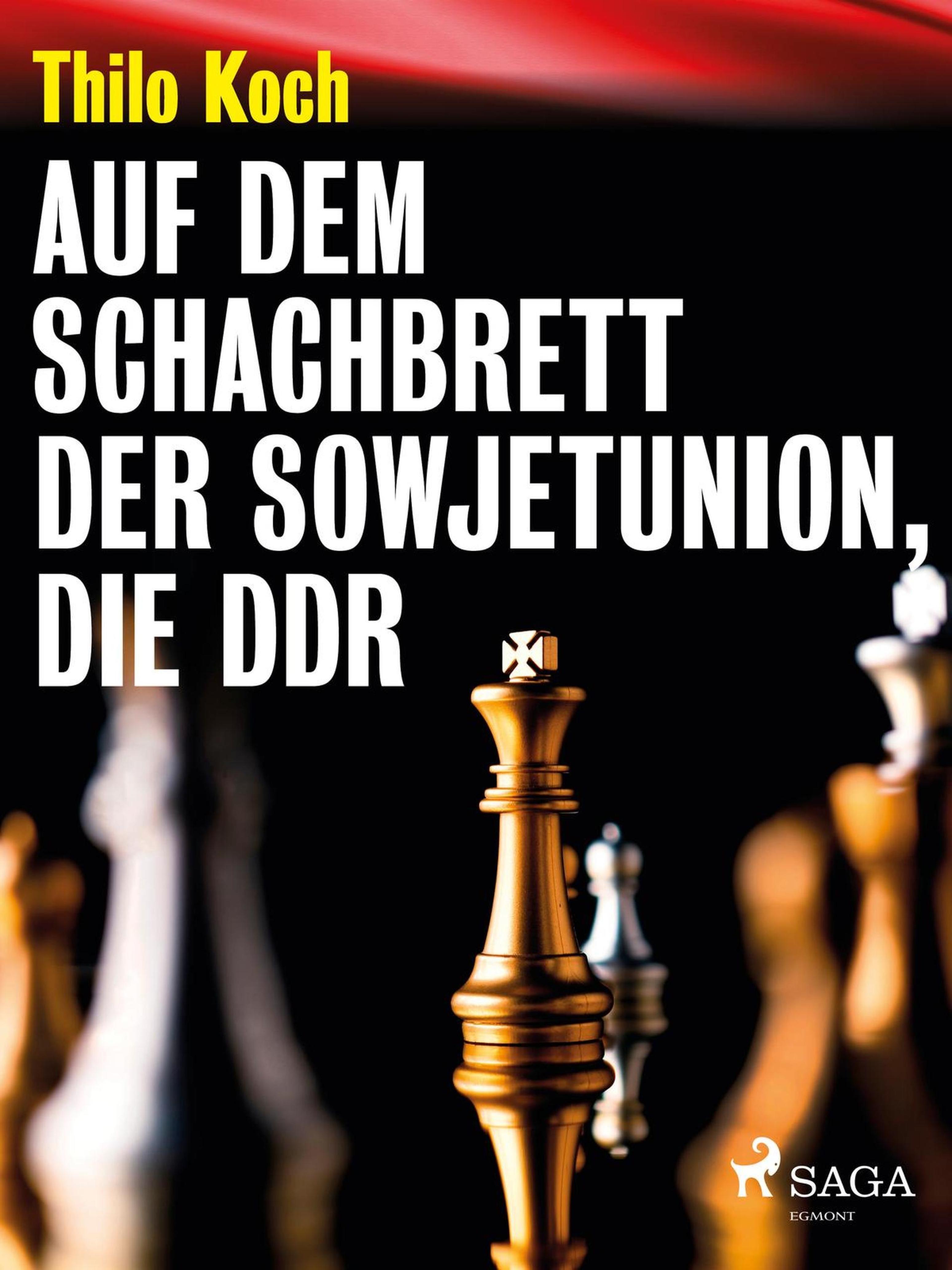 Обложка книги «Auf dem Schachbrett der Sowjetunion, die DDR»