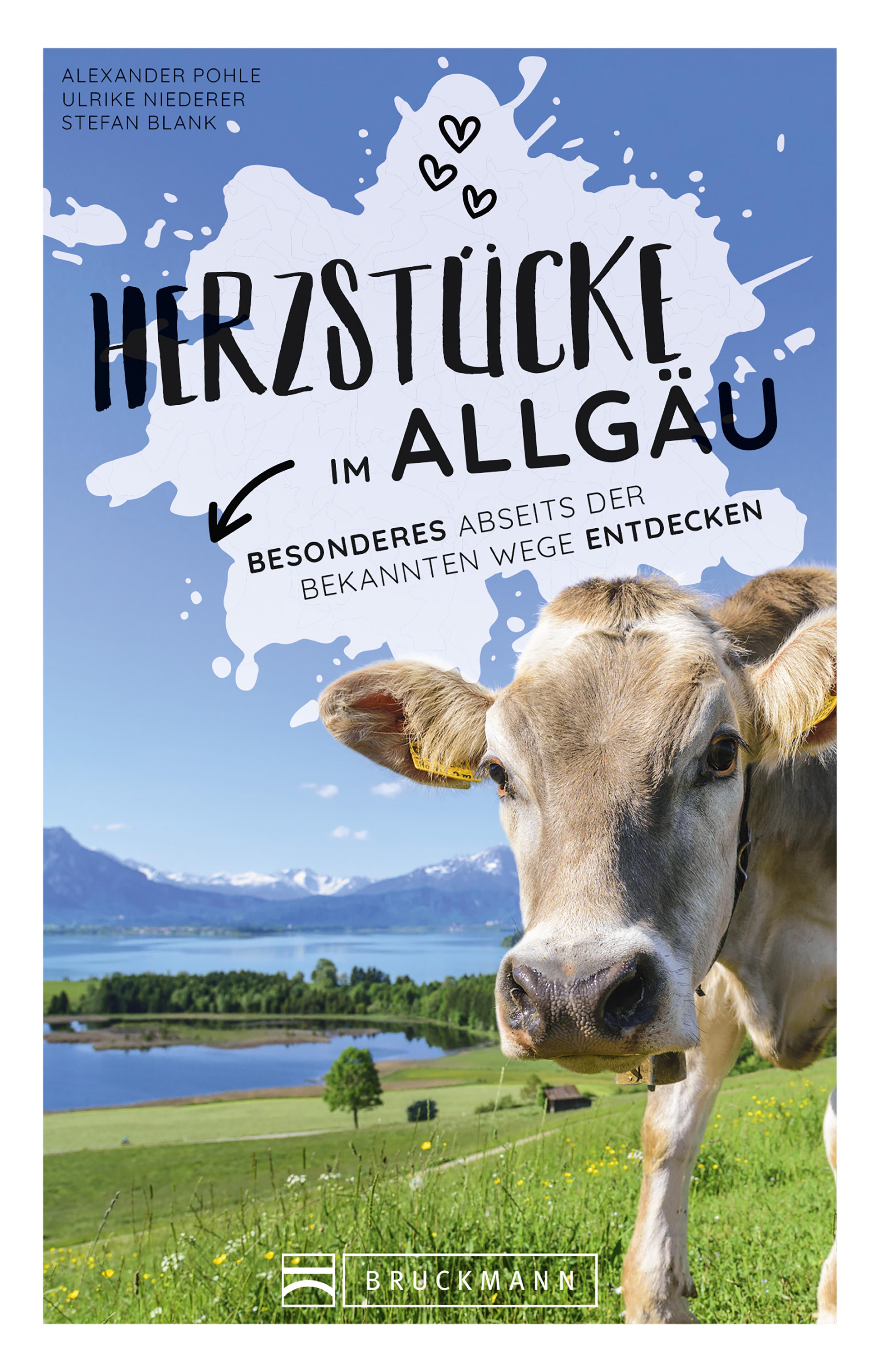 Обложка книги «Herzstücke Allgäu»