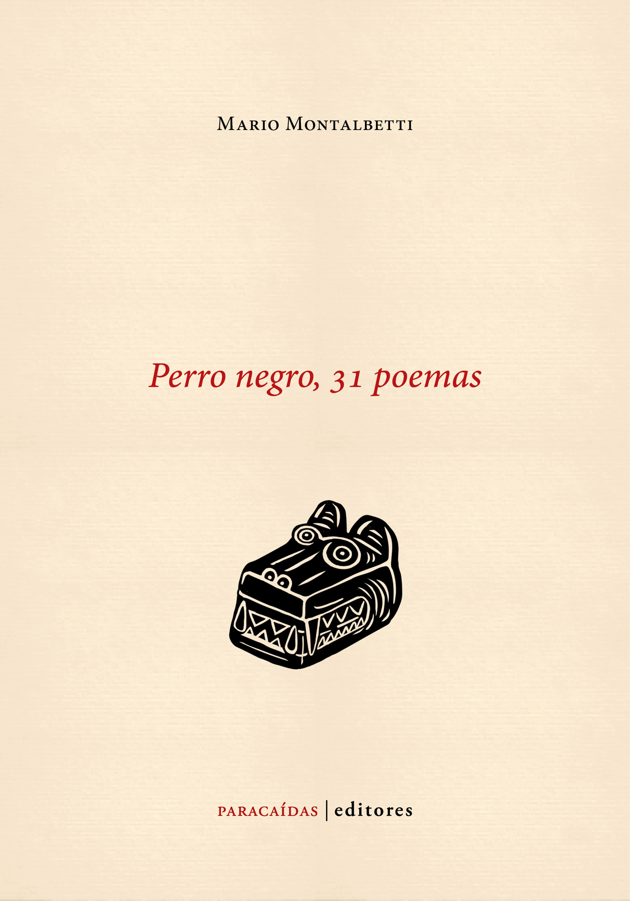Обложка книги «Perro negro, 31 poemas»
