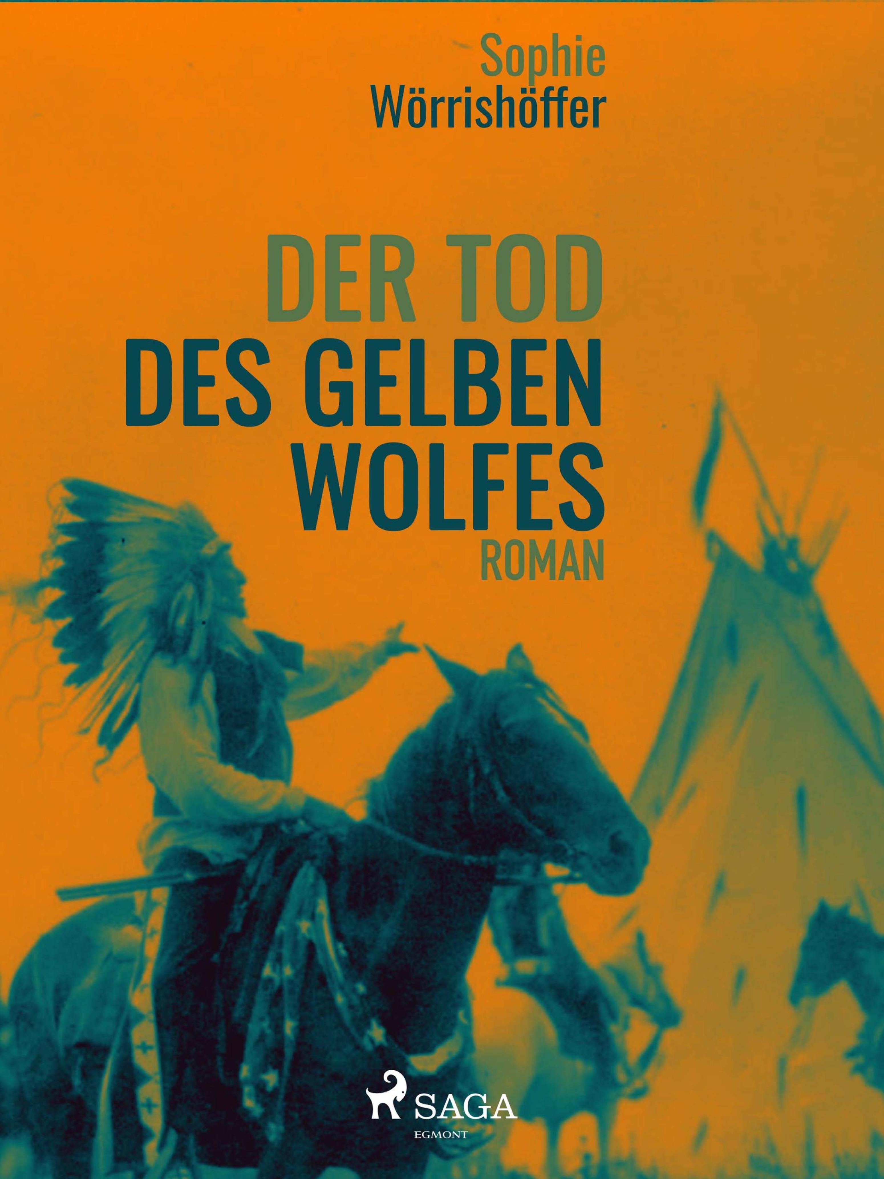 Обложка книги «Der Tod des gelben Wolfes»