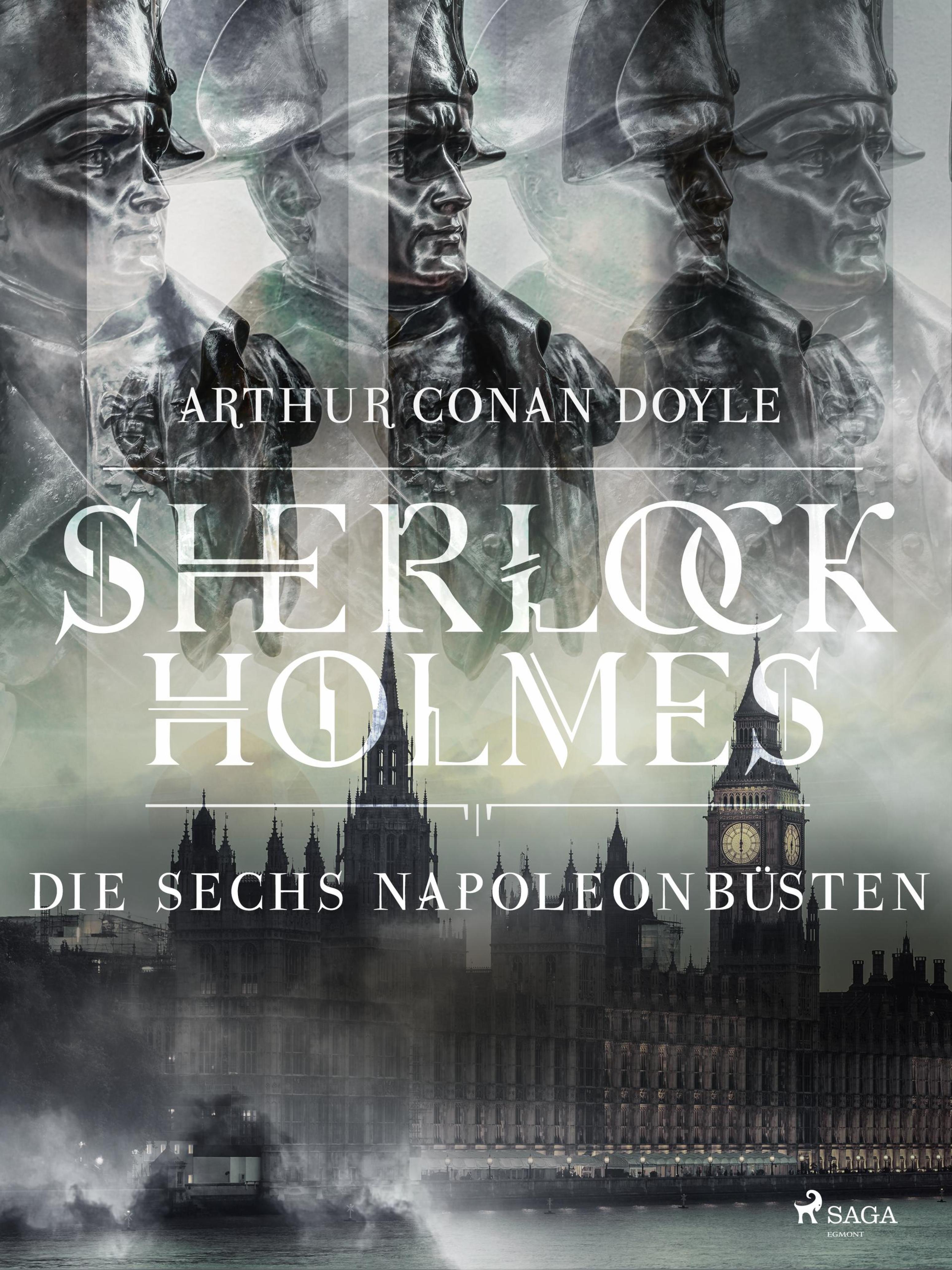 Обложка книги «Die sechs Napoleonbüsten»