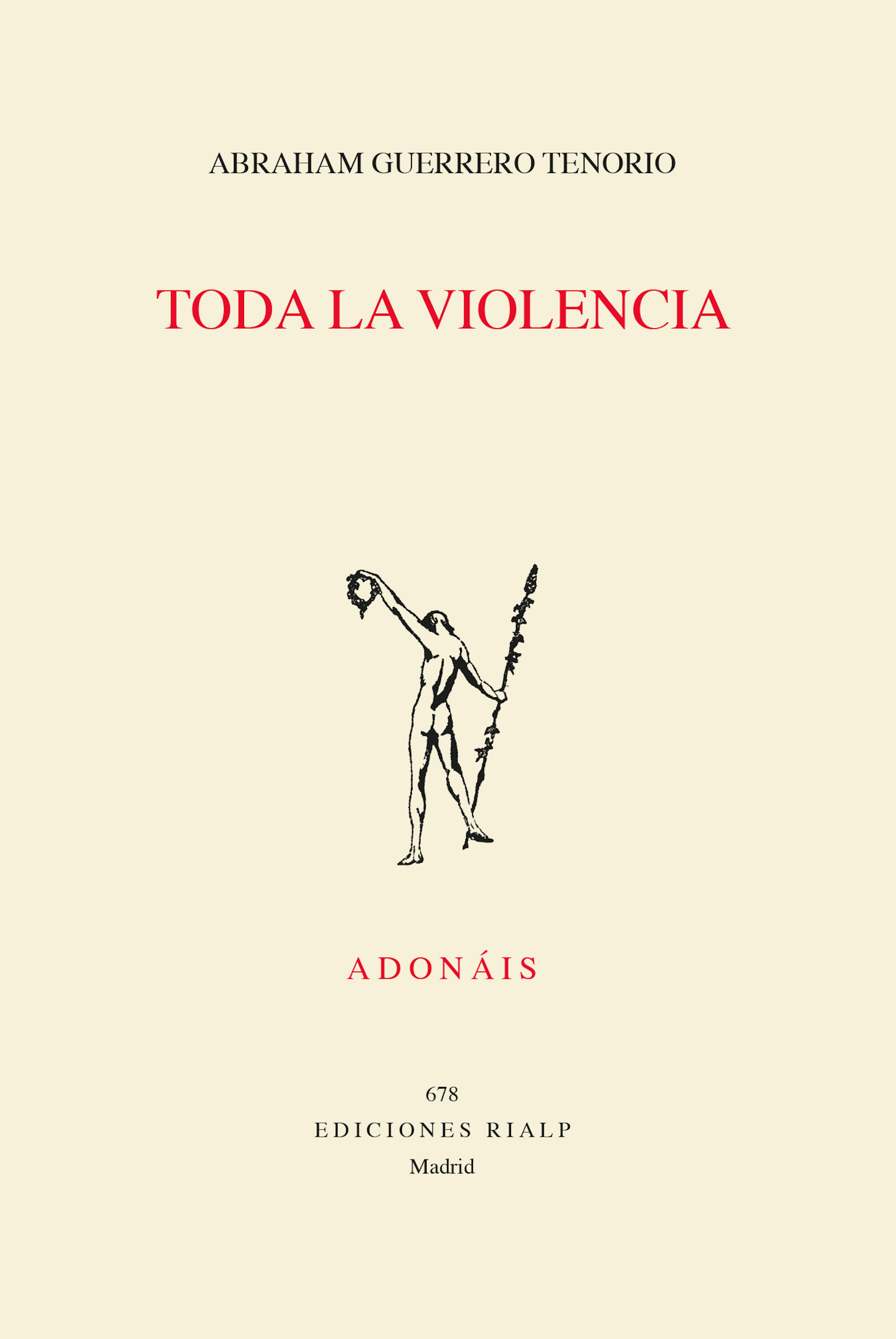 Обложка книги «Toda la violencia»