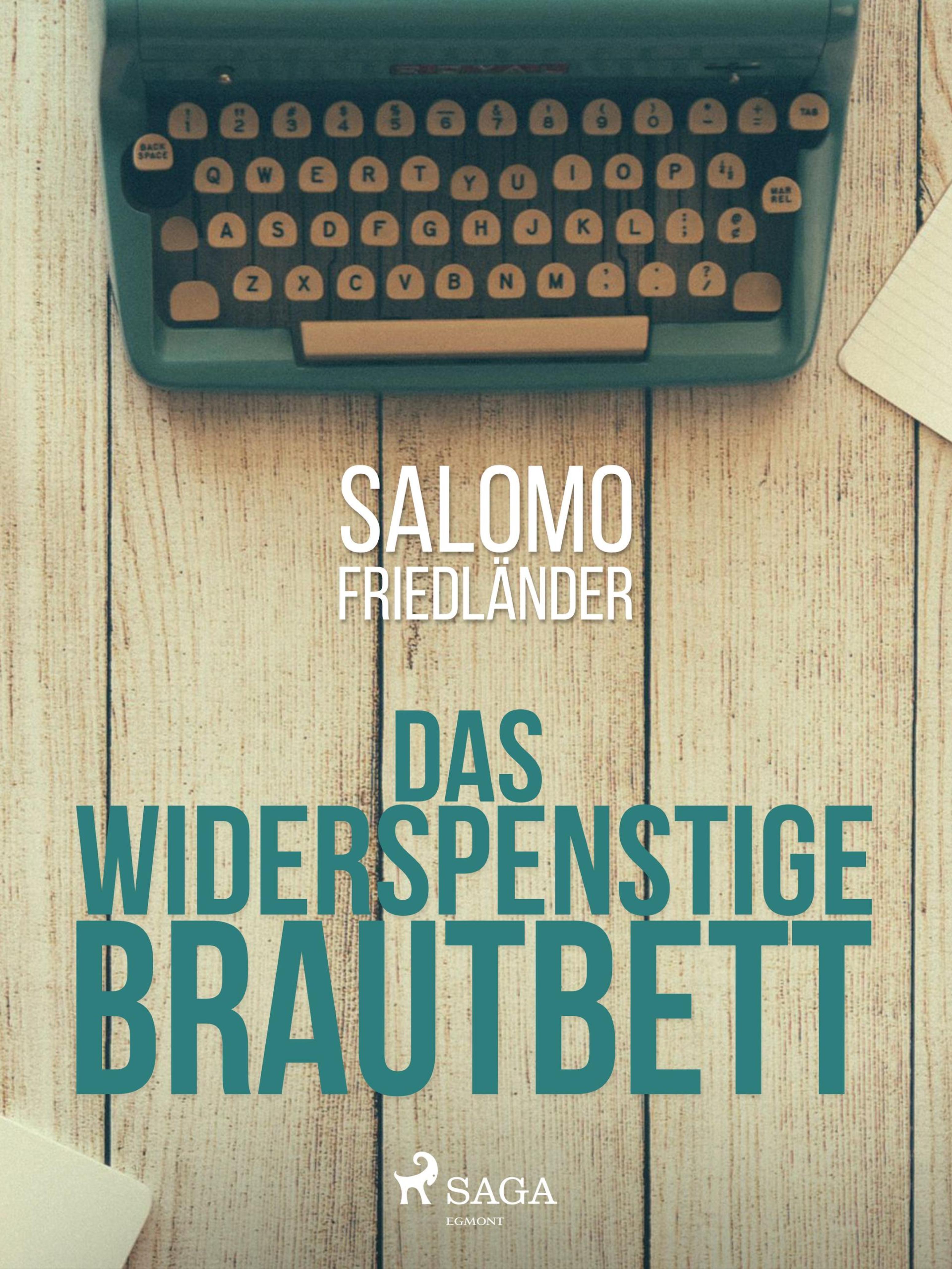 Обложка книги «Das widerspenstige Brautbett»
