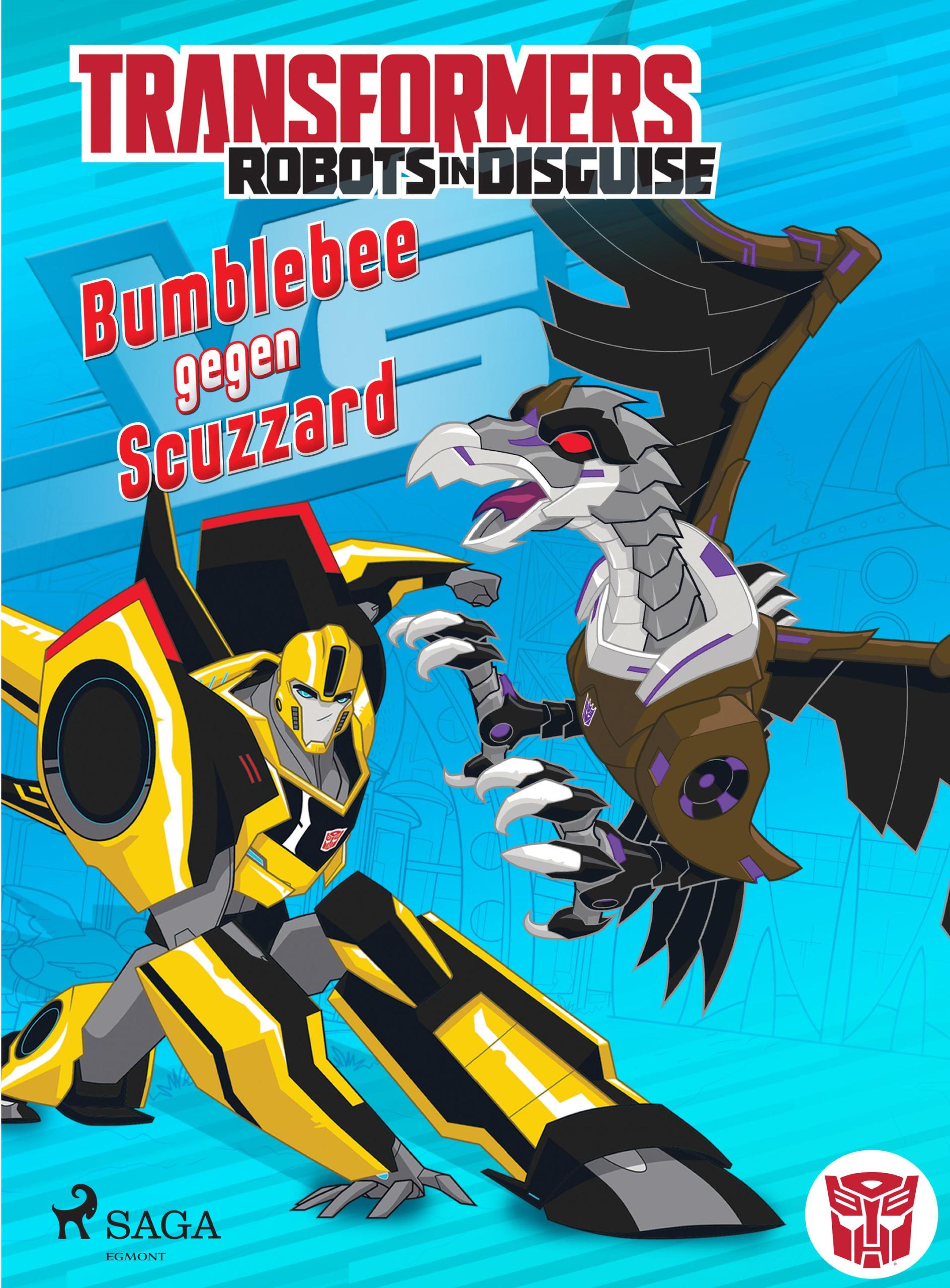 Обложка книги «Transformers - Robots in Disguise - Bumblebee gegen Scuzzard»