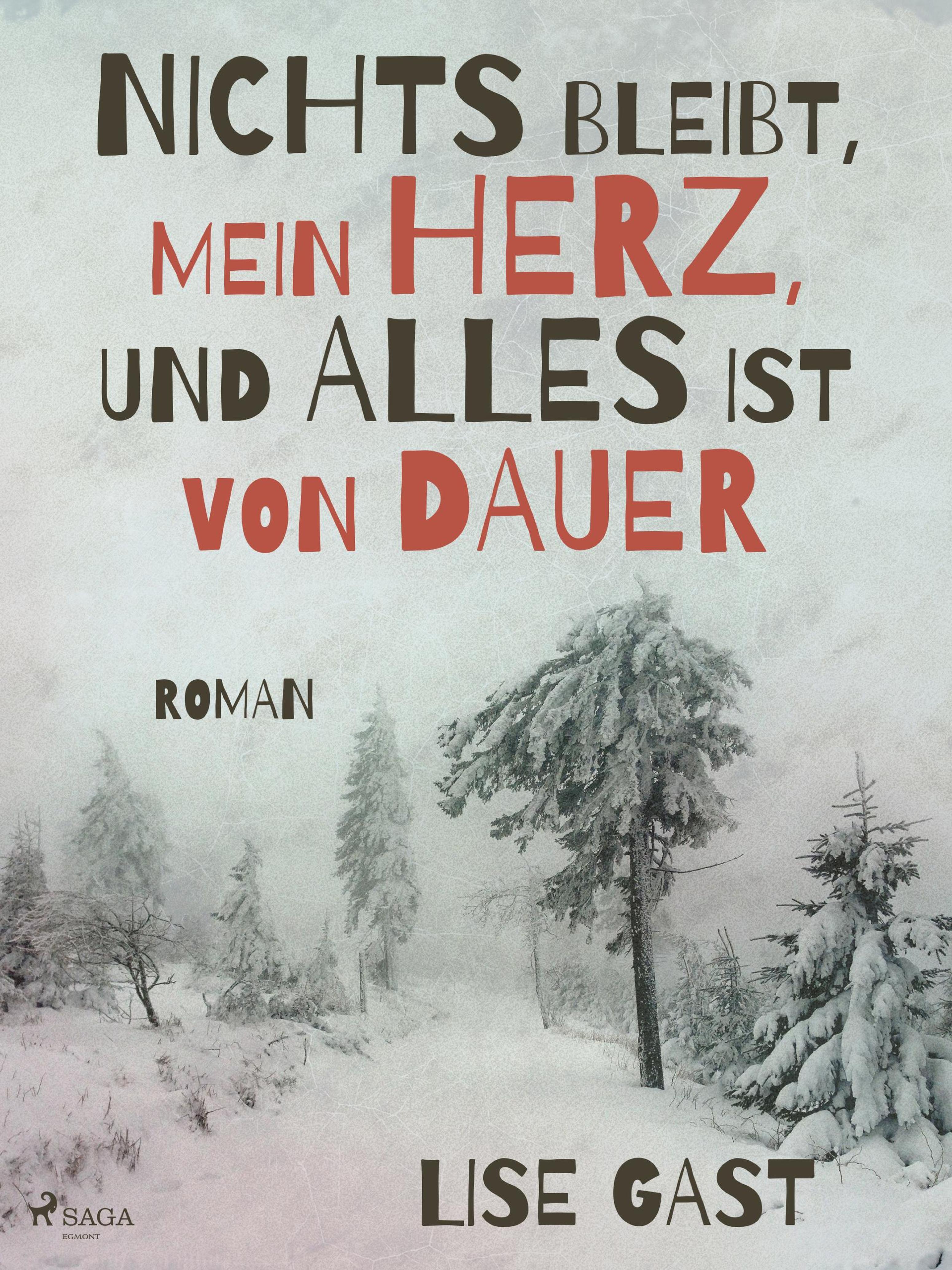 Обложка книги «Nichts bleibt, mein Herz, und alles ist von Dauer»
