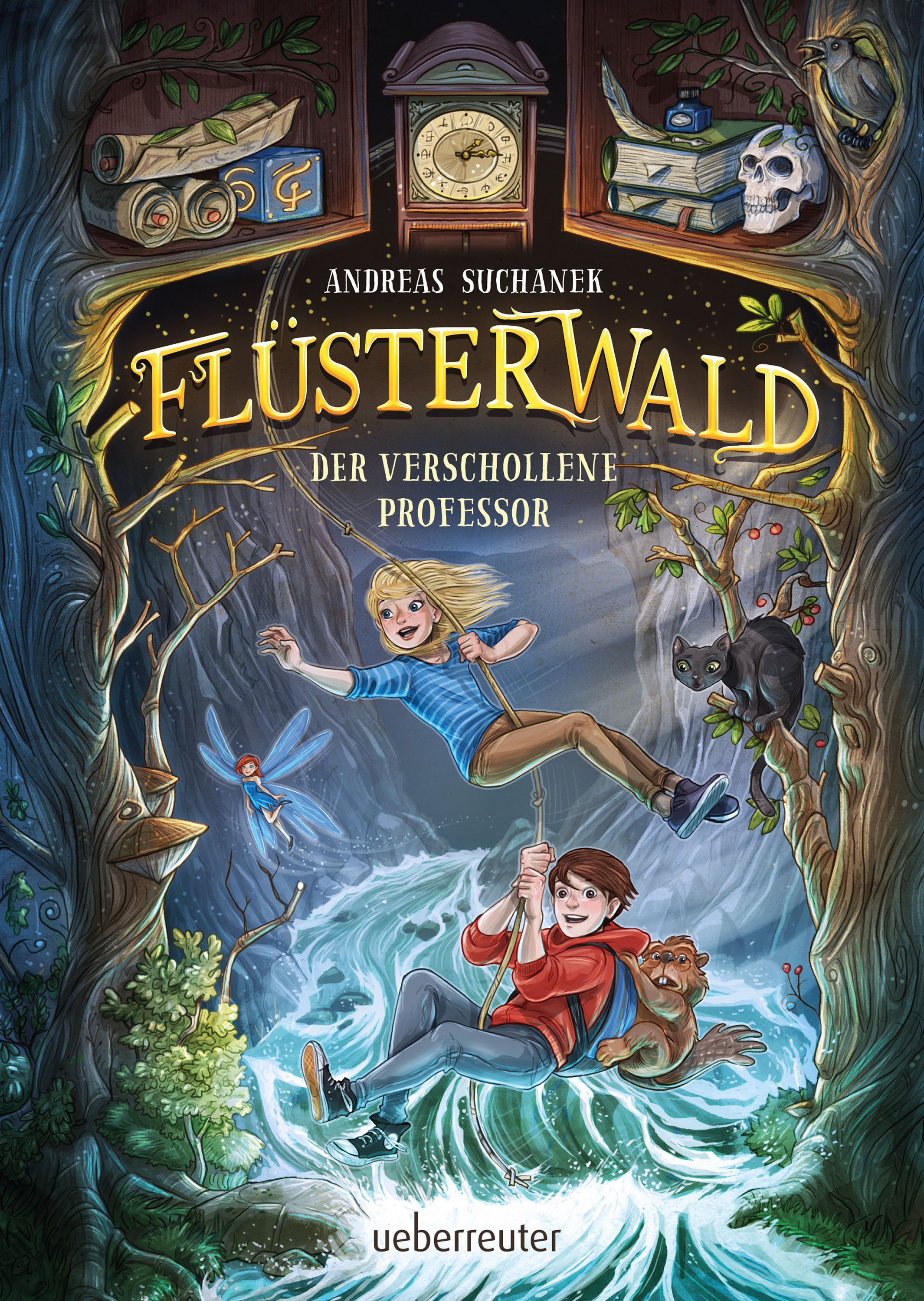 Обложка книги «Flüsterwald - Der verschollene Professor»