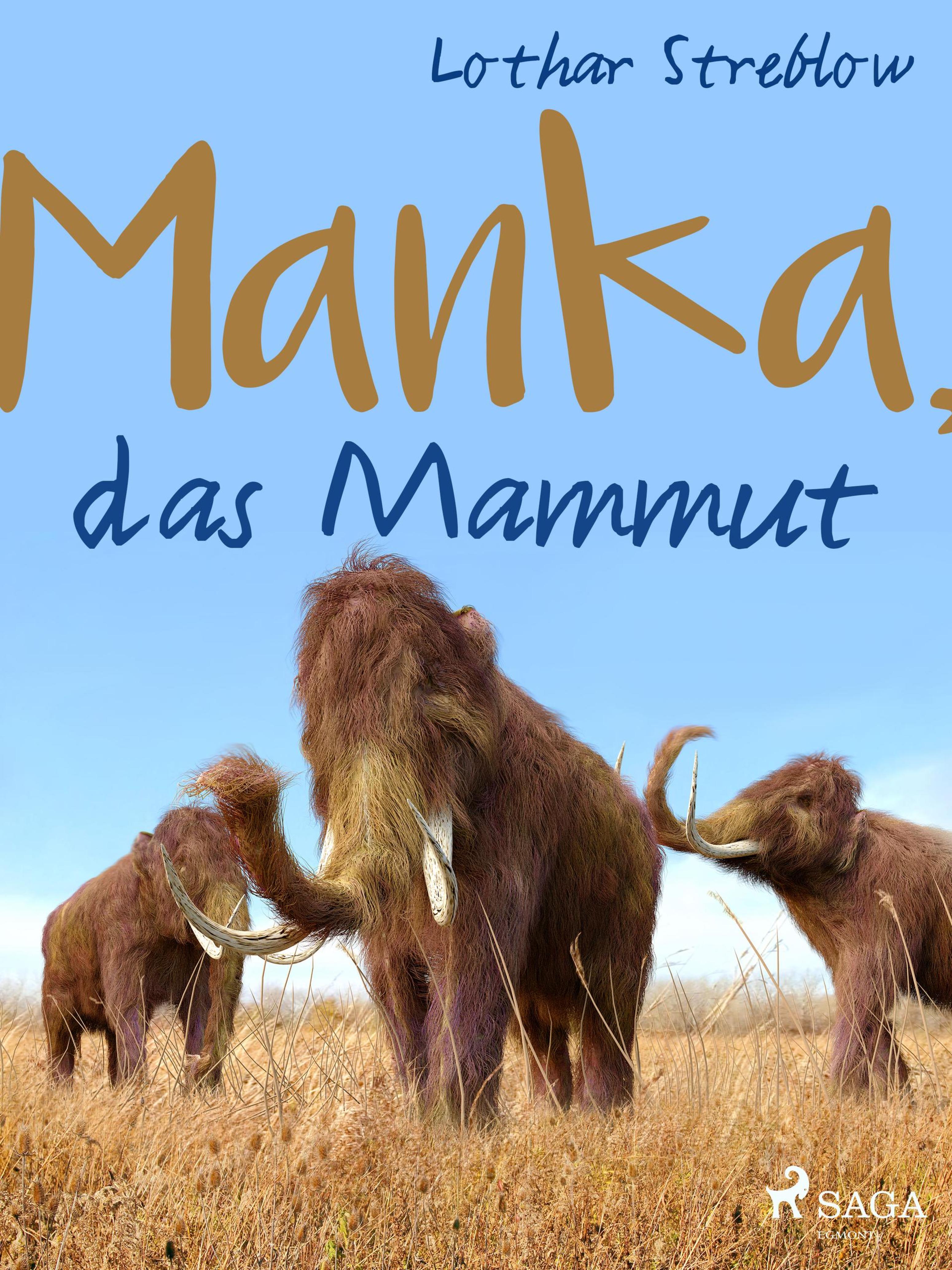Обложка книги «Manka, das Mammut»