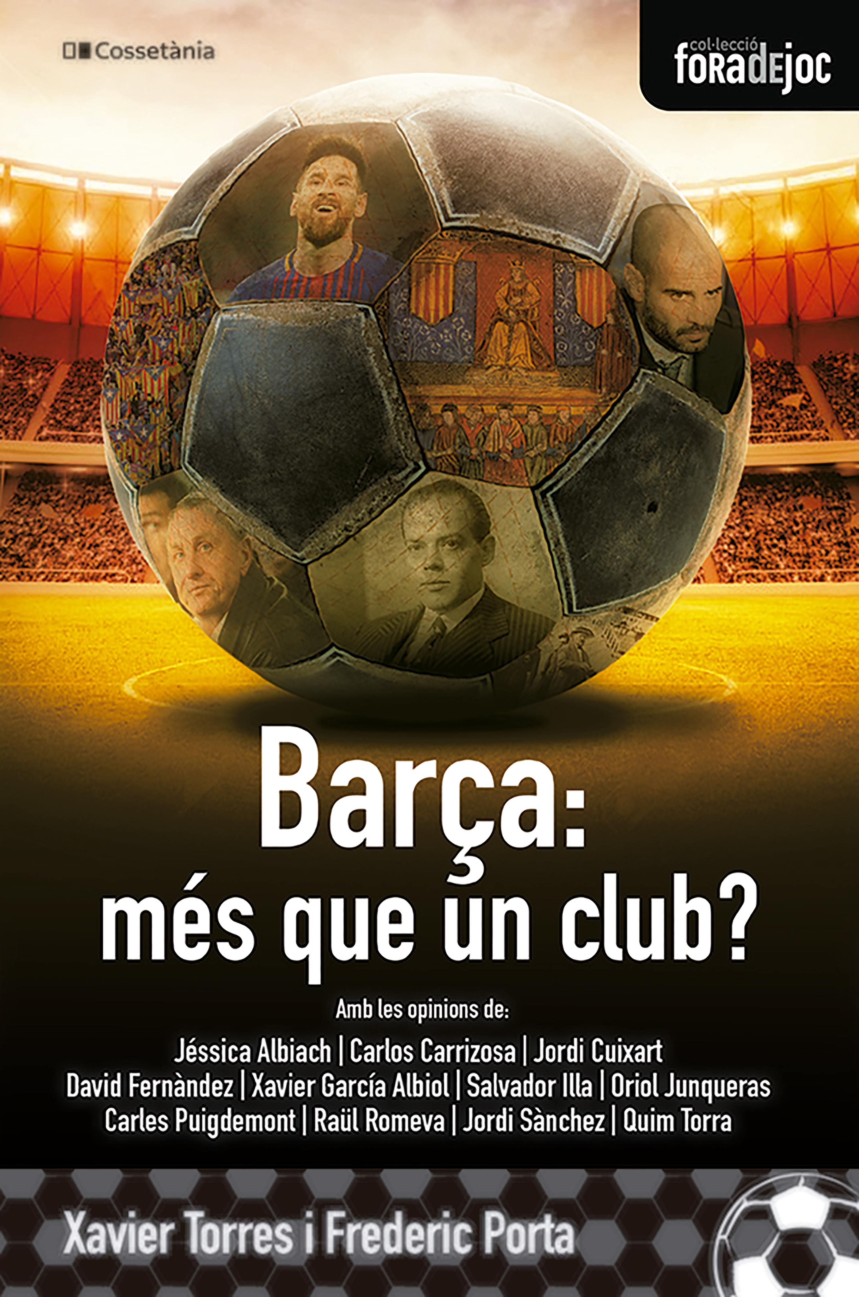Обложка книги «Barça, més que un club?»