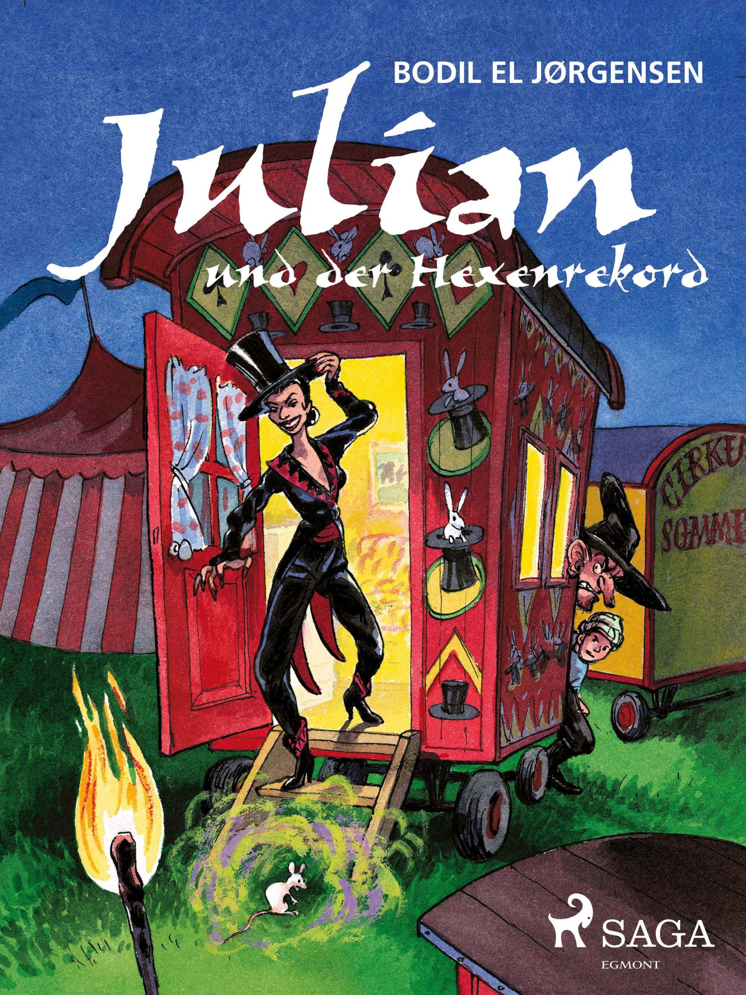 Обложка книги «Julian und der Hexenrekord»