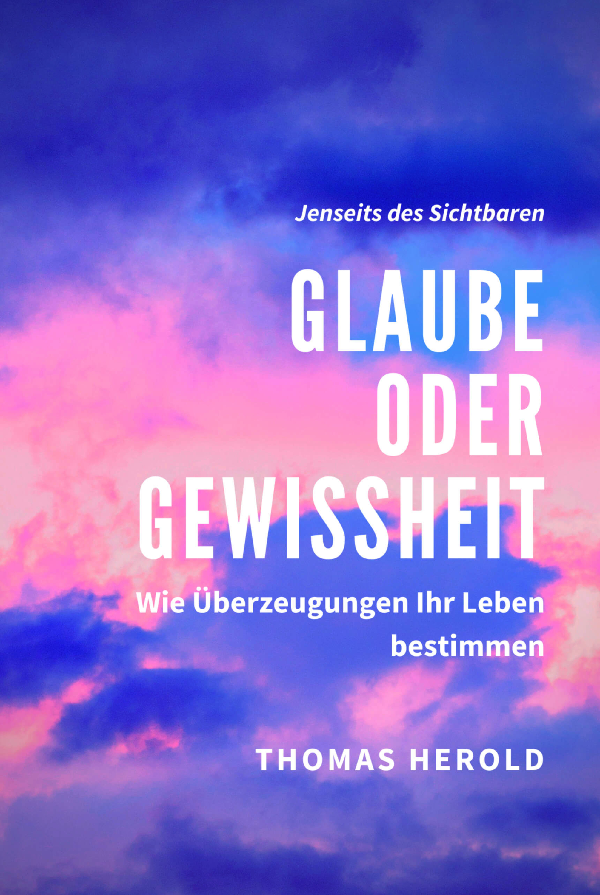 Обложка книги «Glaube oder Gewissheit»