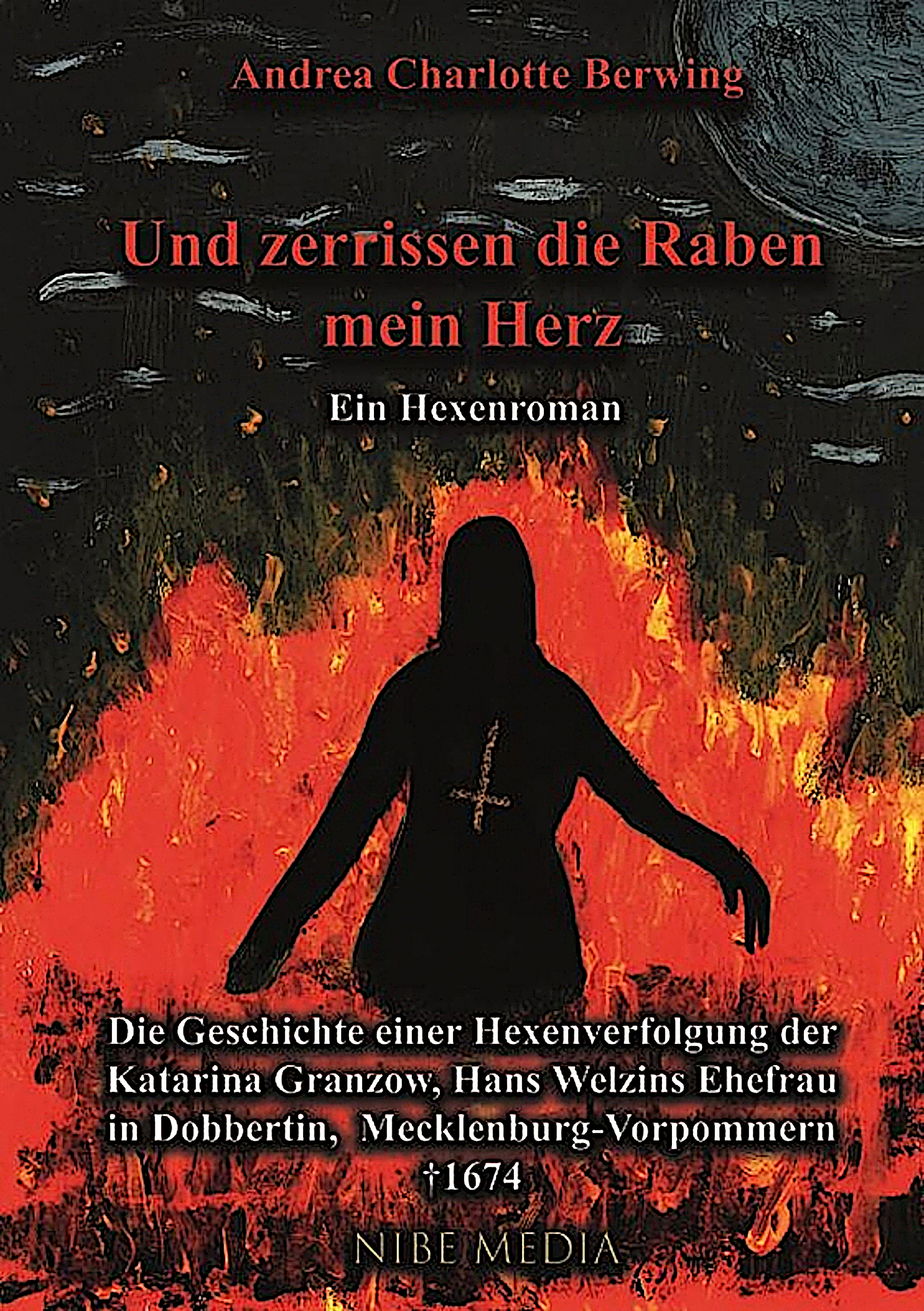 Обложка книги «Und zerrissen die Raben mein Herz - Ein Hexenroman»