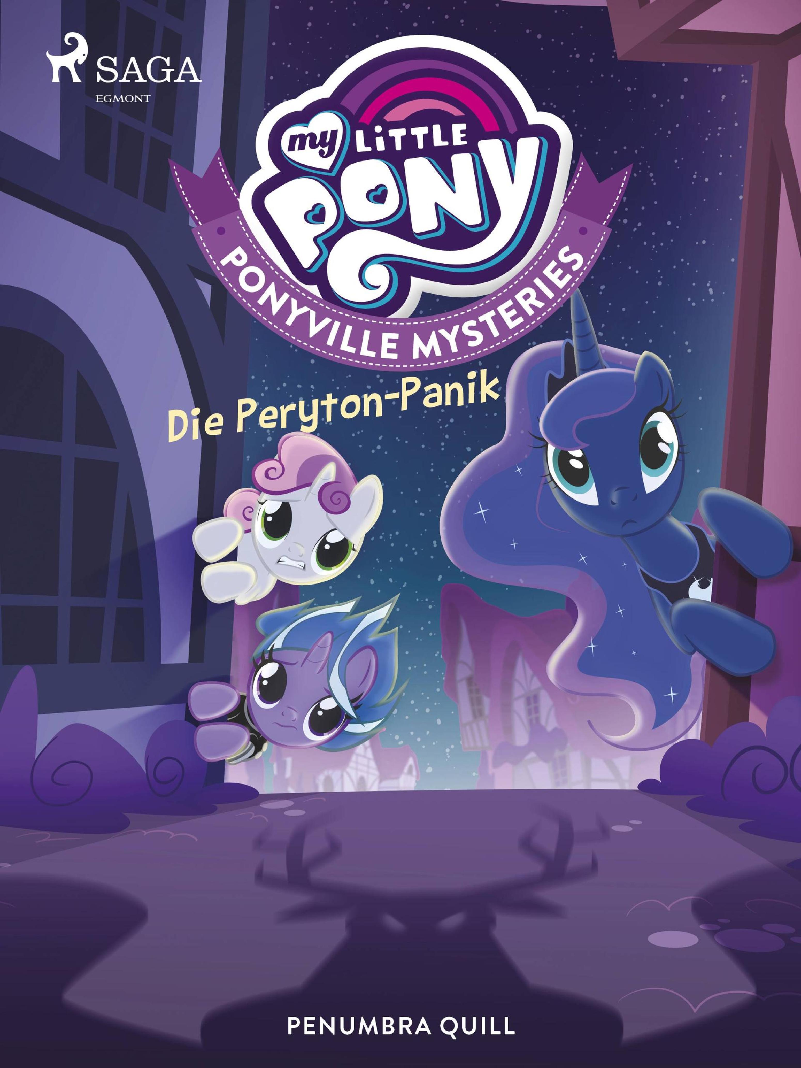Обложка книги «My Little Pony - Ponyville Mysteries - Die Peryton-Panik»