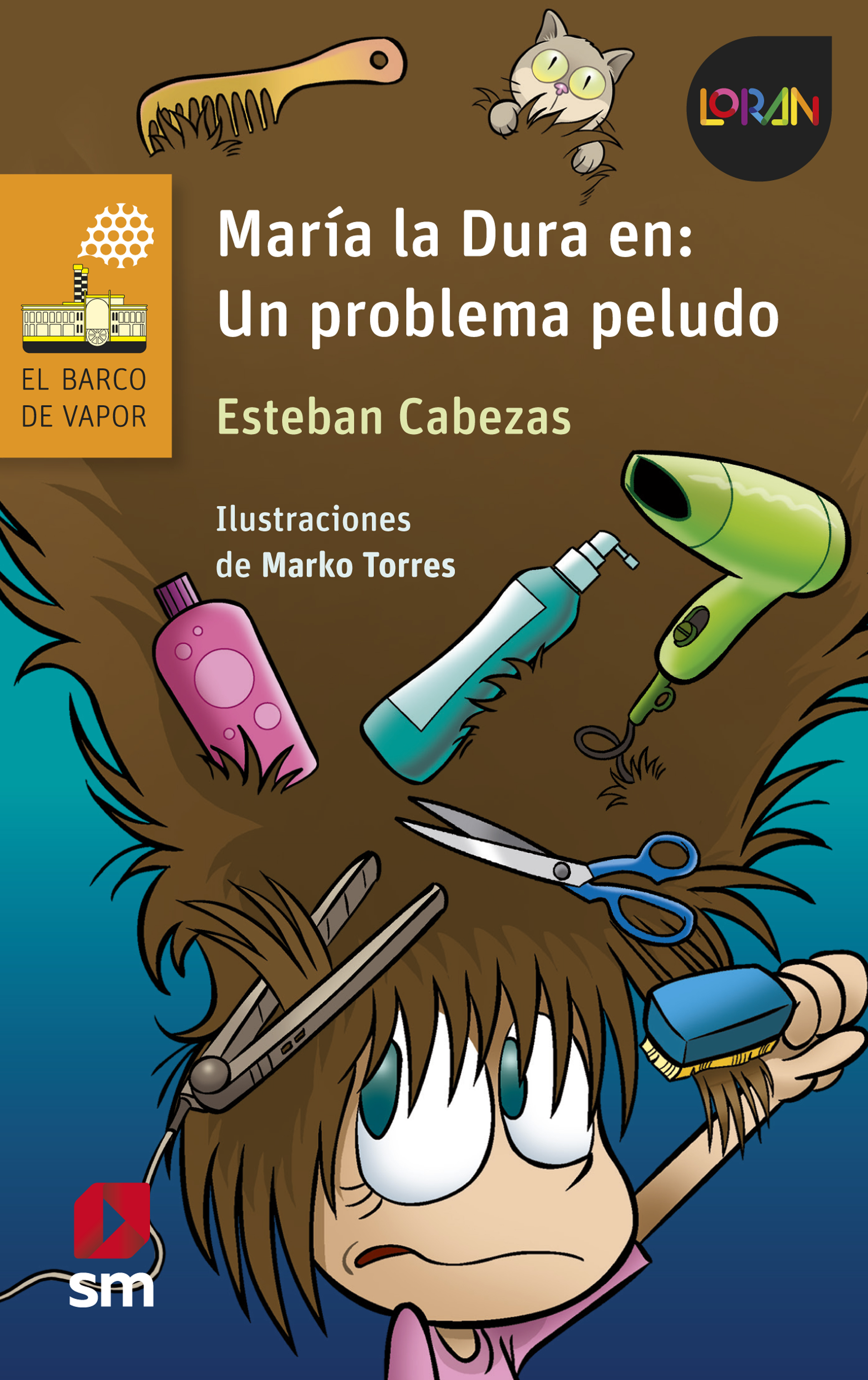 Обложка книги «María la Dura en: un problema peludo»