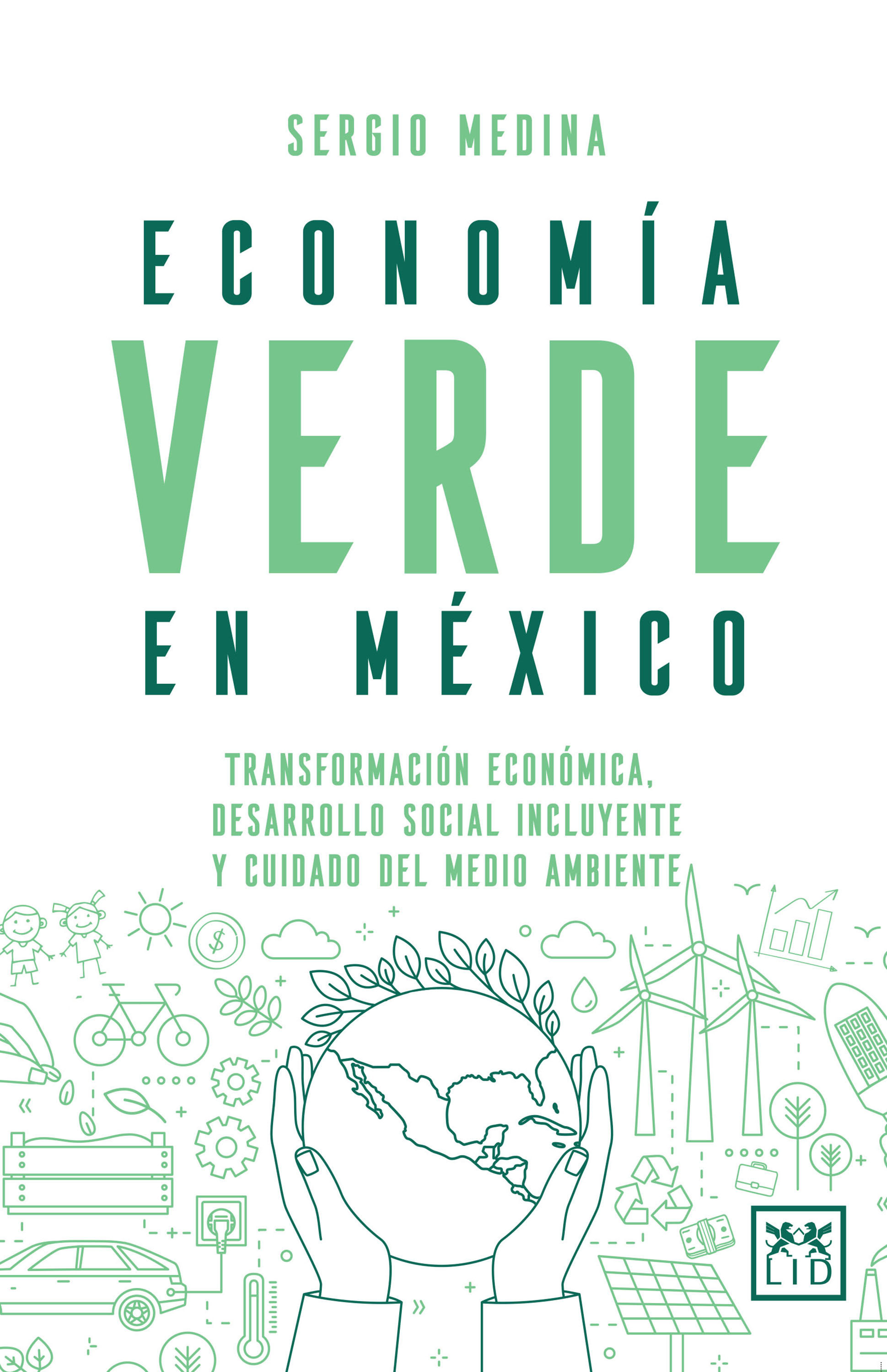 Обложка книги «Economía verde en México»