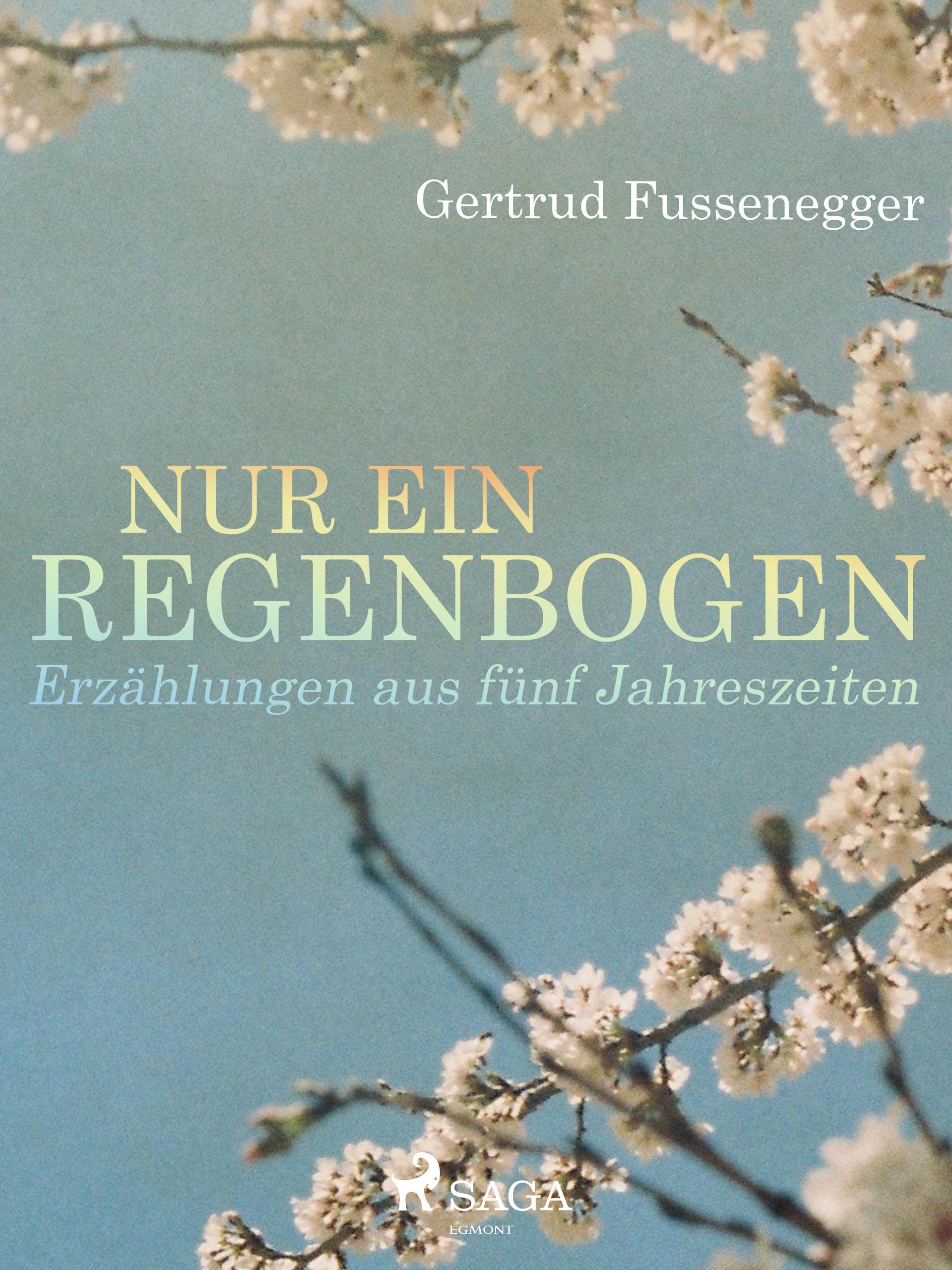 Обложка книги «Nur ein Regenbogen - Erzählungen aus fünf Jahreszeiten»