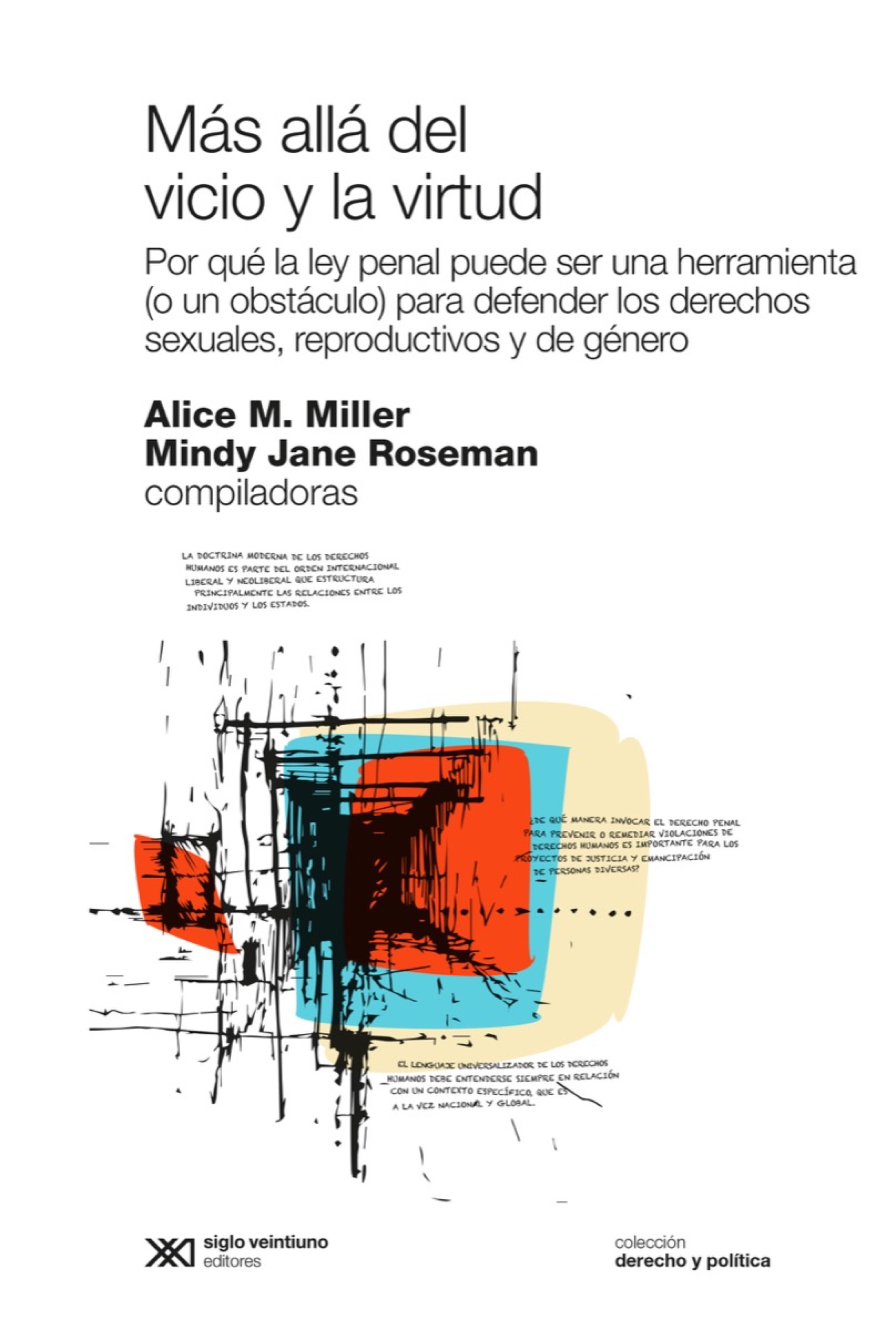 Обложка книги «Más allá del vicio y la virtud»