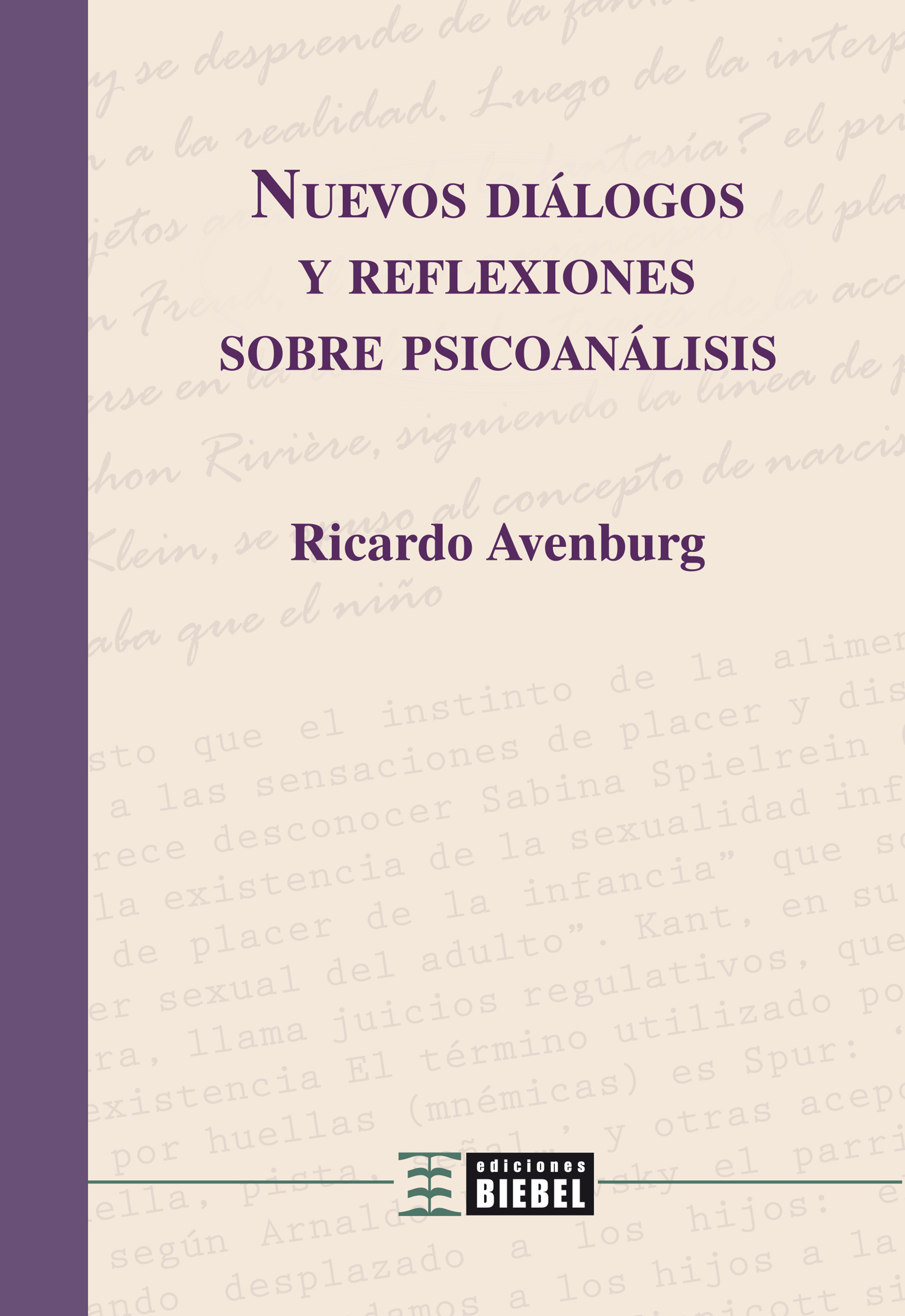 Обложка книги «Nuevos diálogos y reflexiones sobre psicoanálisis»