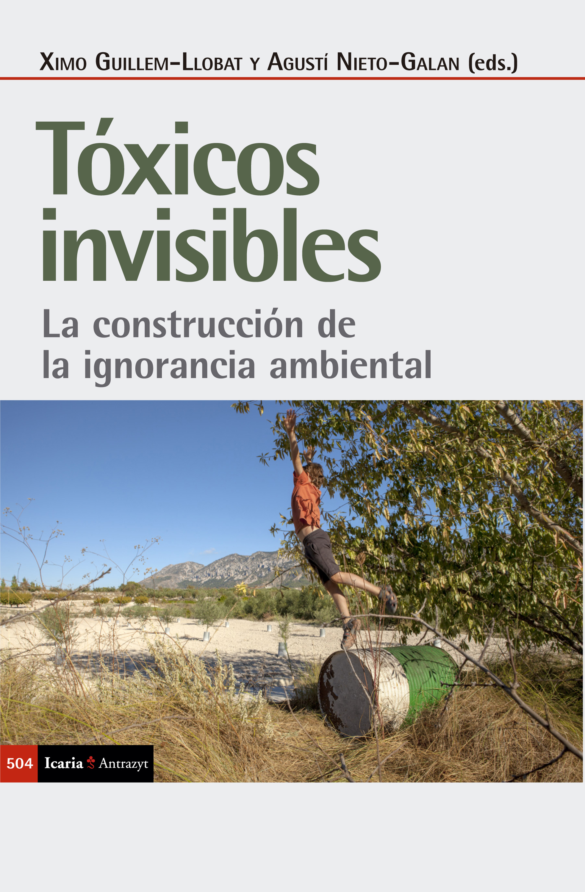 Обложка книги «Tóxicos invisibles»