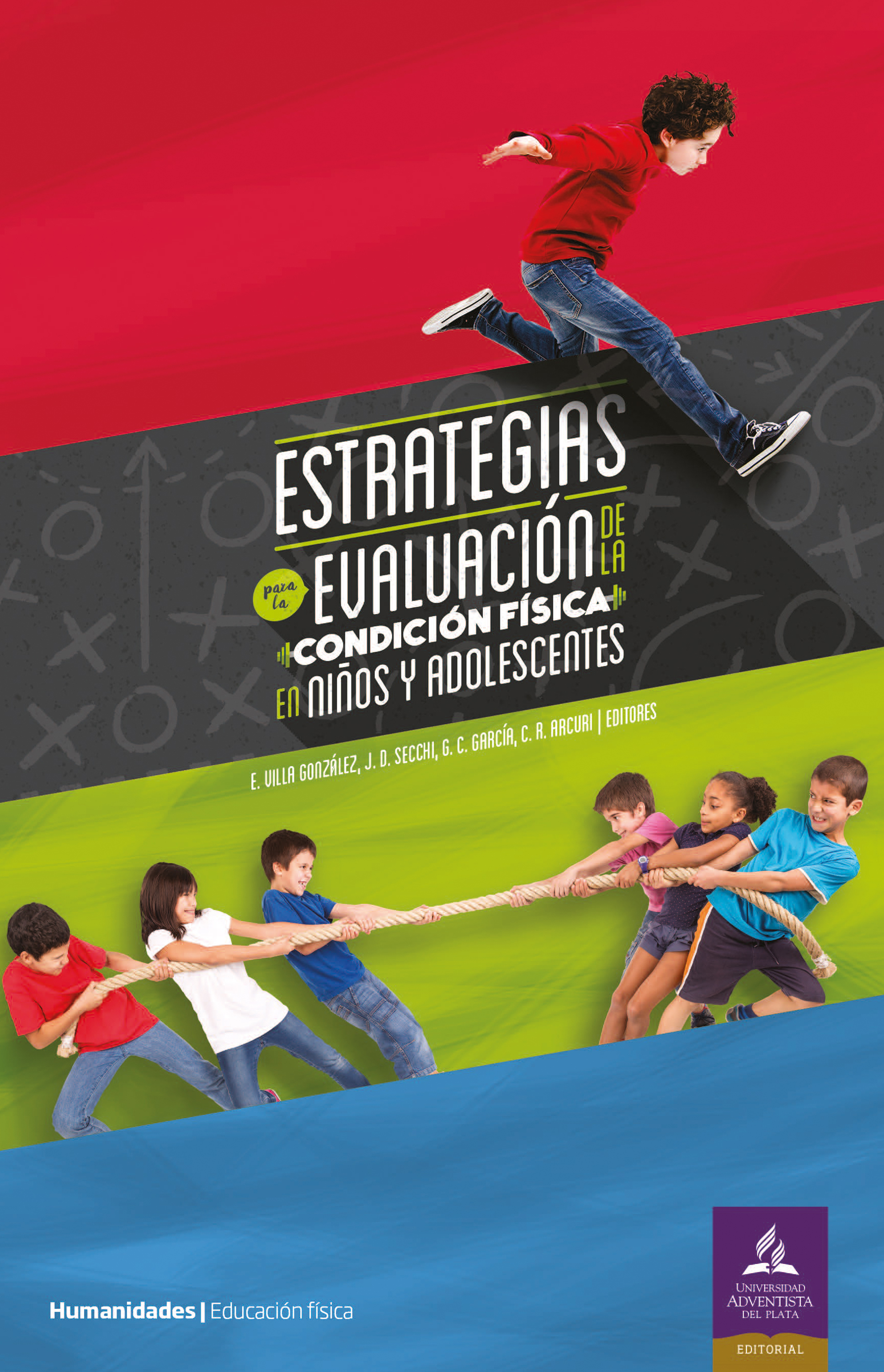 Обложка книги «Estrategias para la evaluación de la condición física en niños y adolescentes»