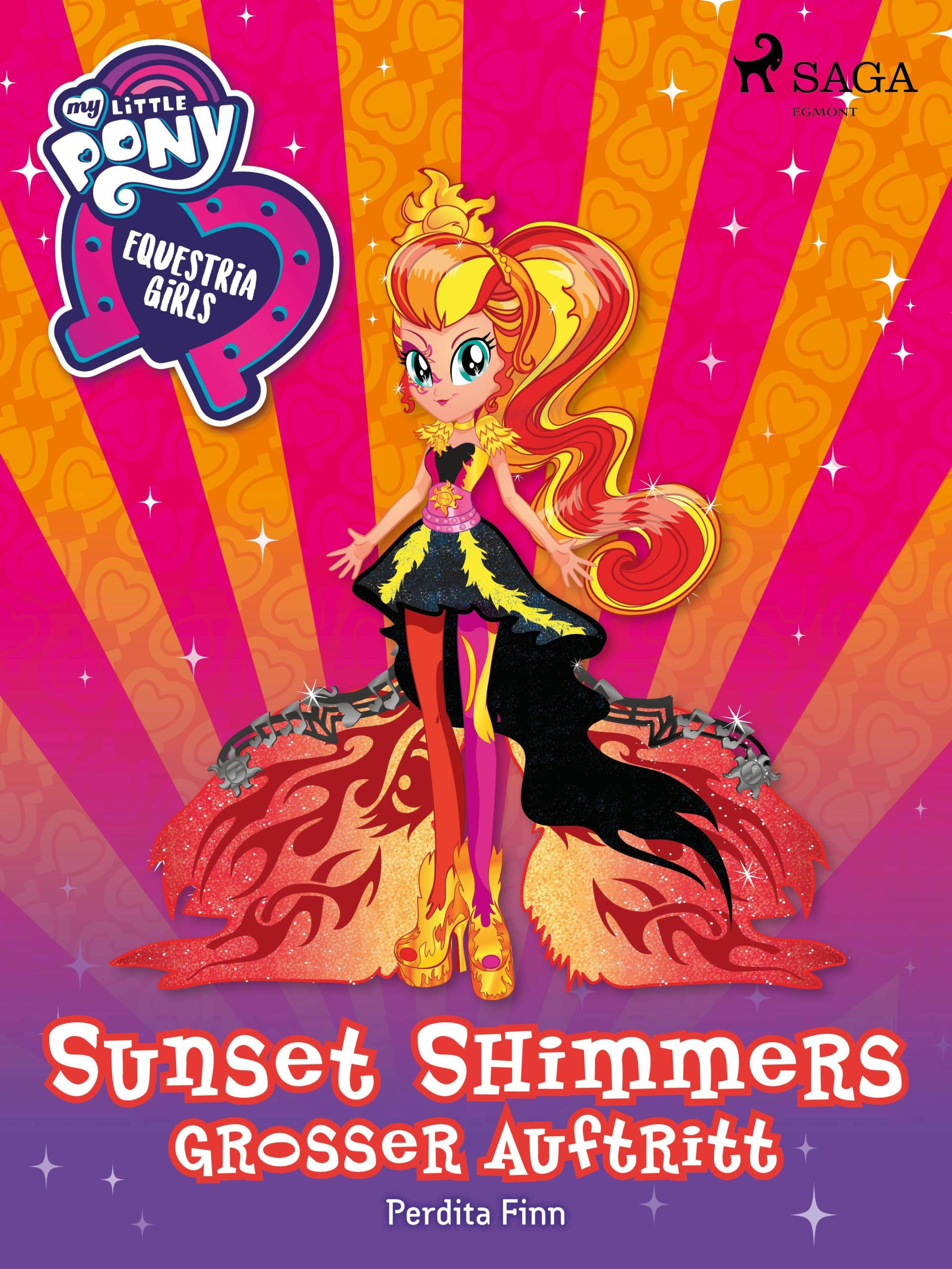 Обложка книги «My Little Pony - Equestria Girls - Sunset Shimmers großer Auftritt»
