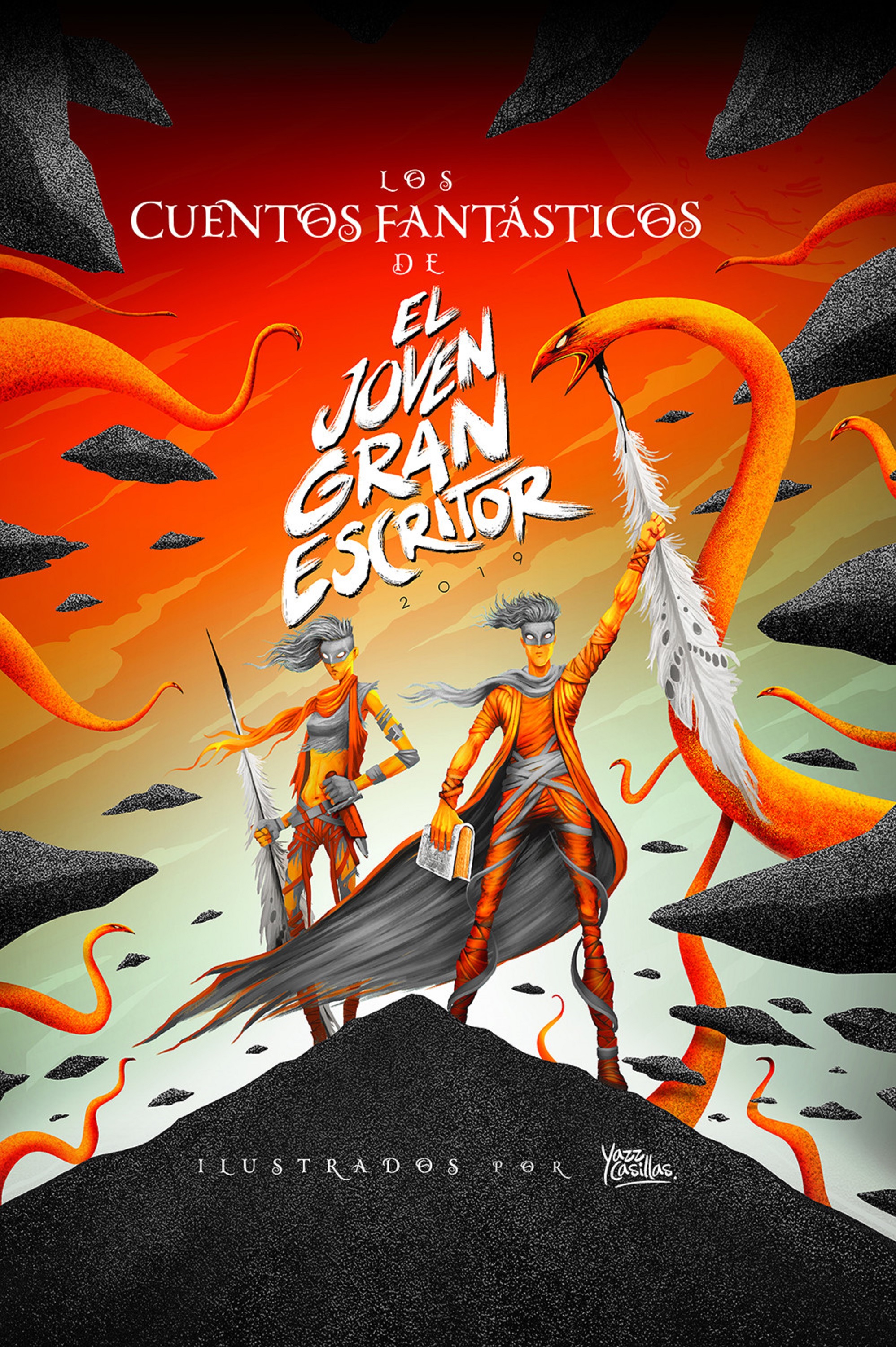 Обложка книги «Los cuentos fantásticos de El Joven Gran Escritor 2019»