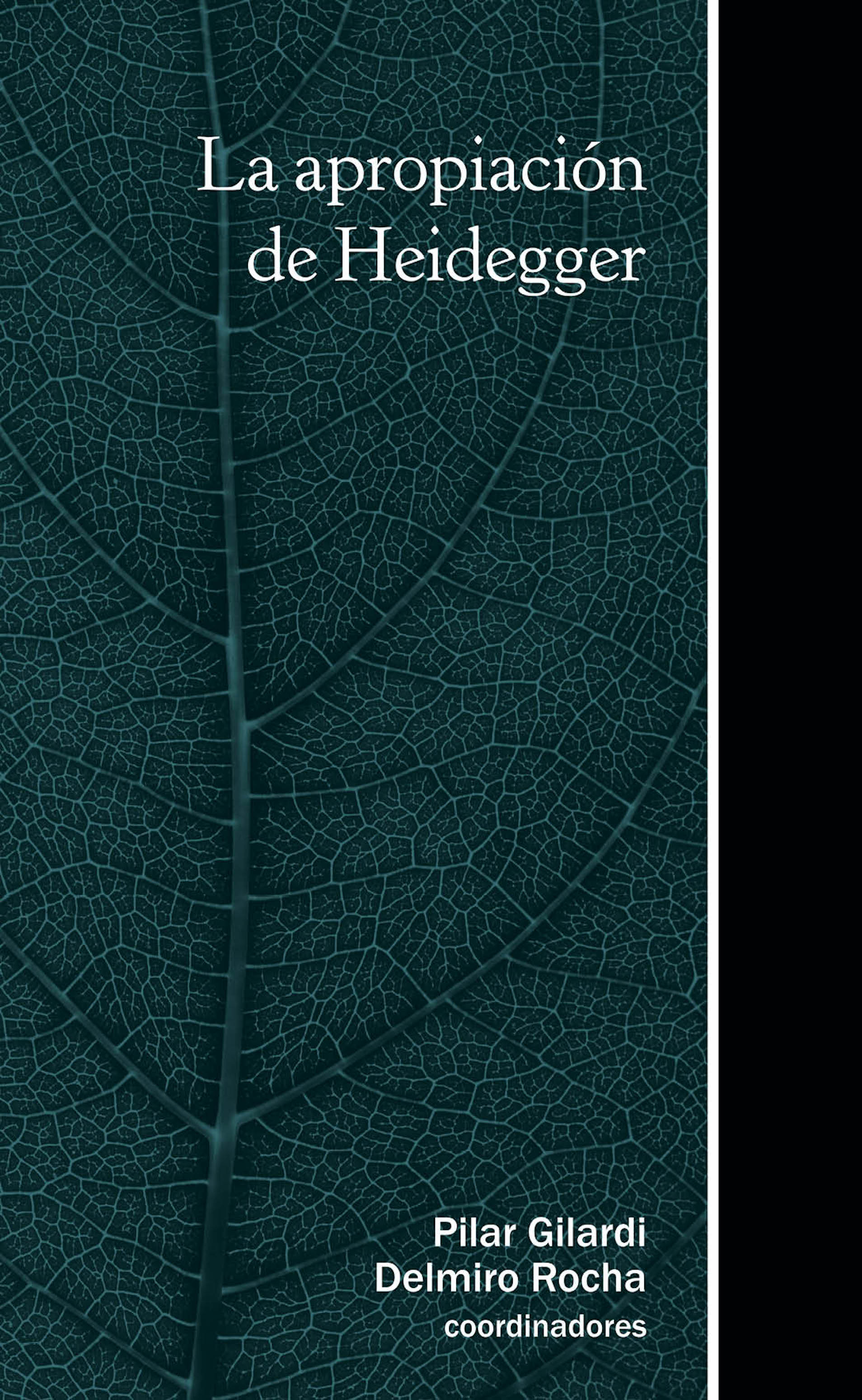 Обложка книги «La apropiación de Heidegger»