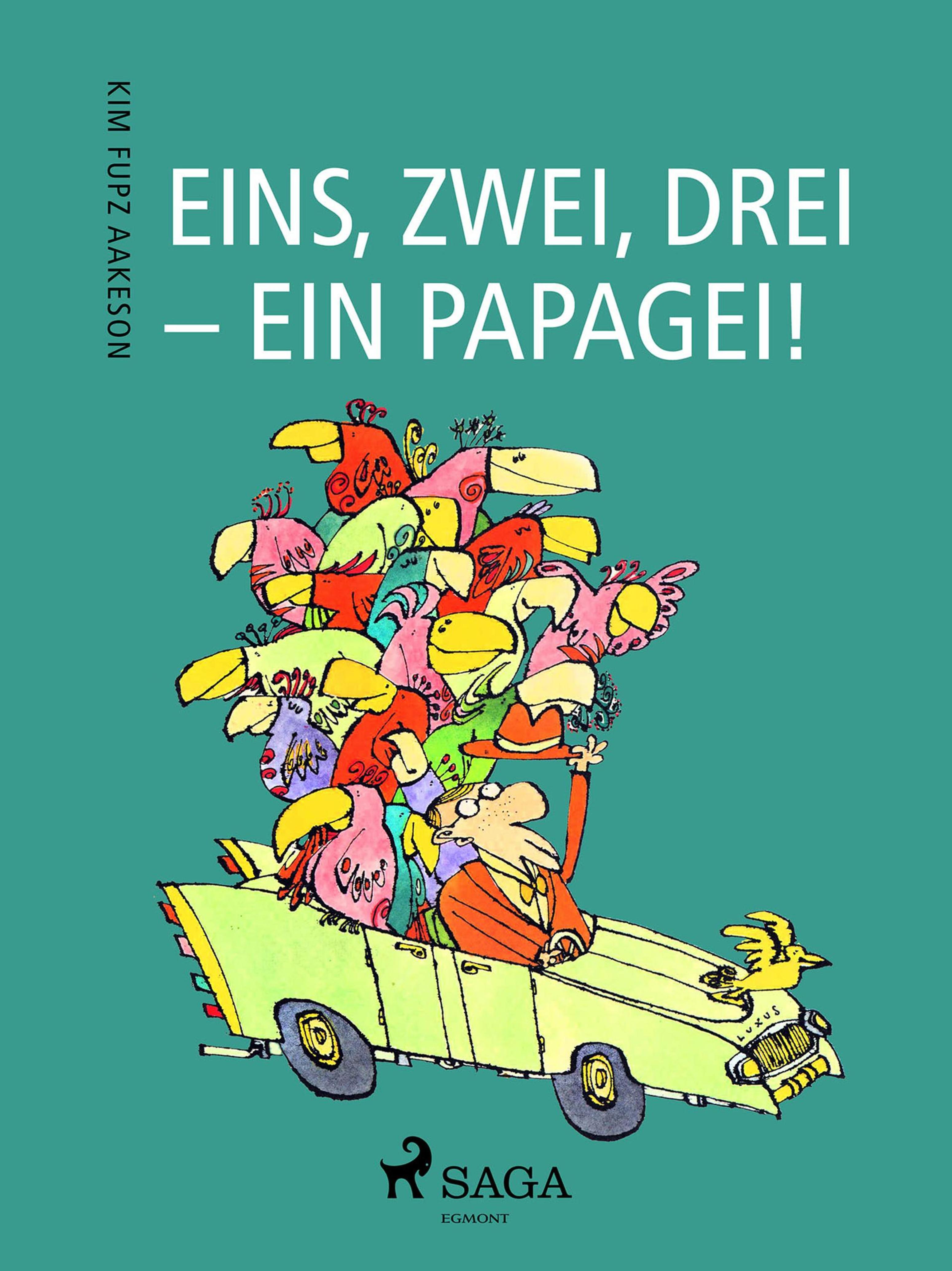 Обложка книги «Eins, zwei, drei - ein Papagei!»
