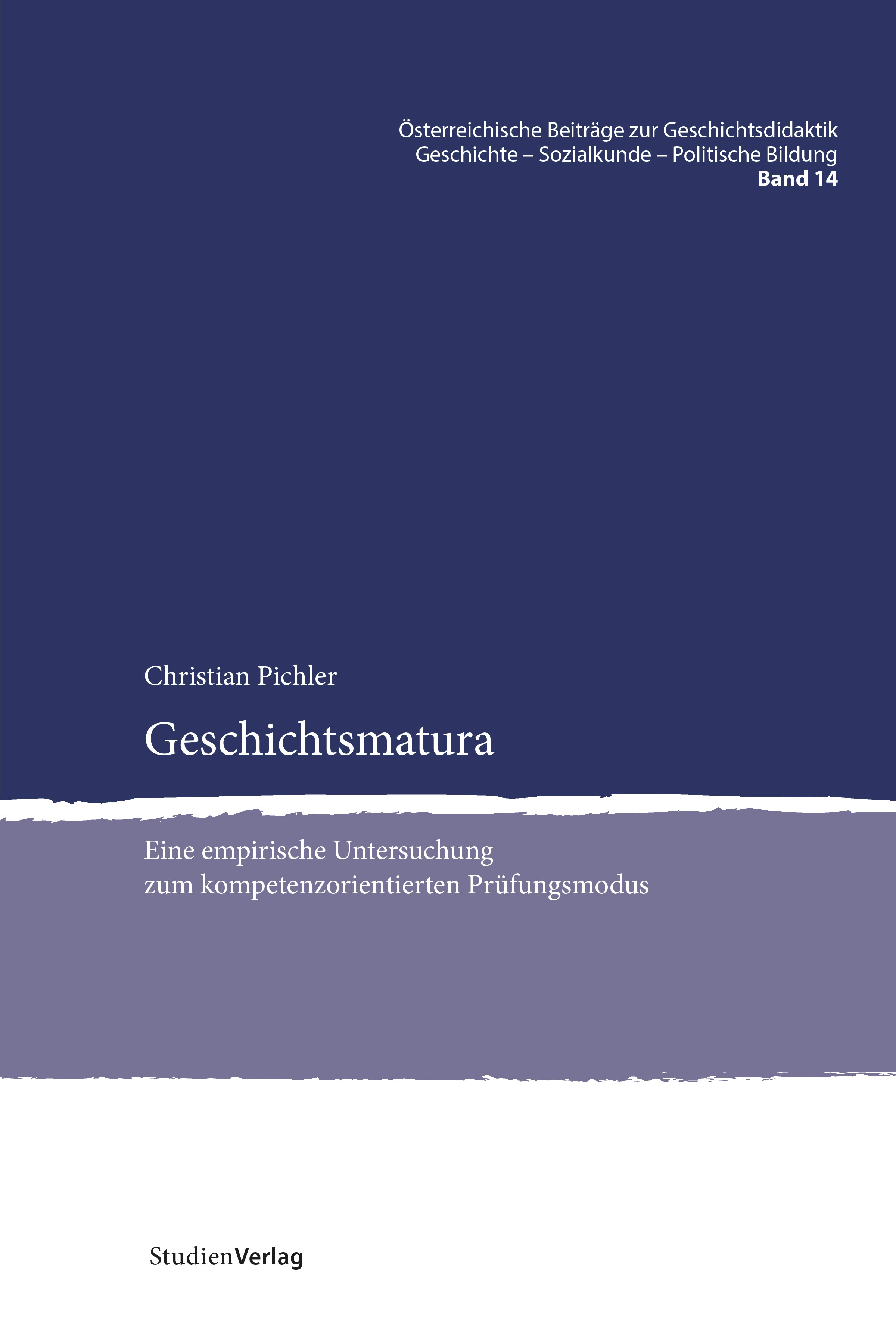 Обложка книги «Geschichtsmatura»