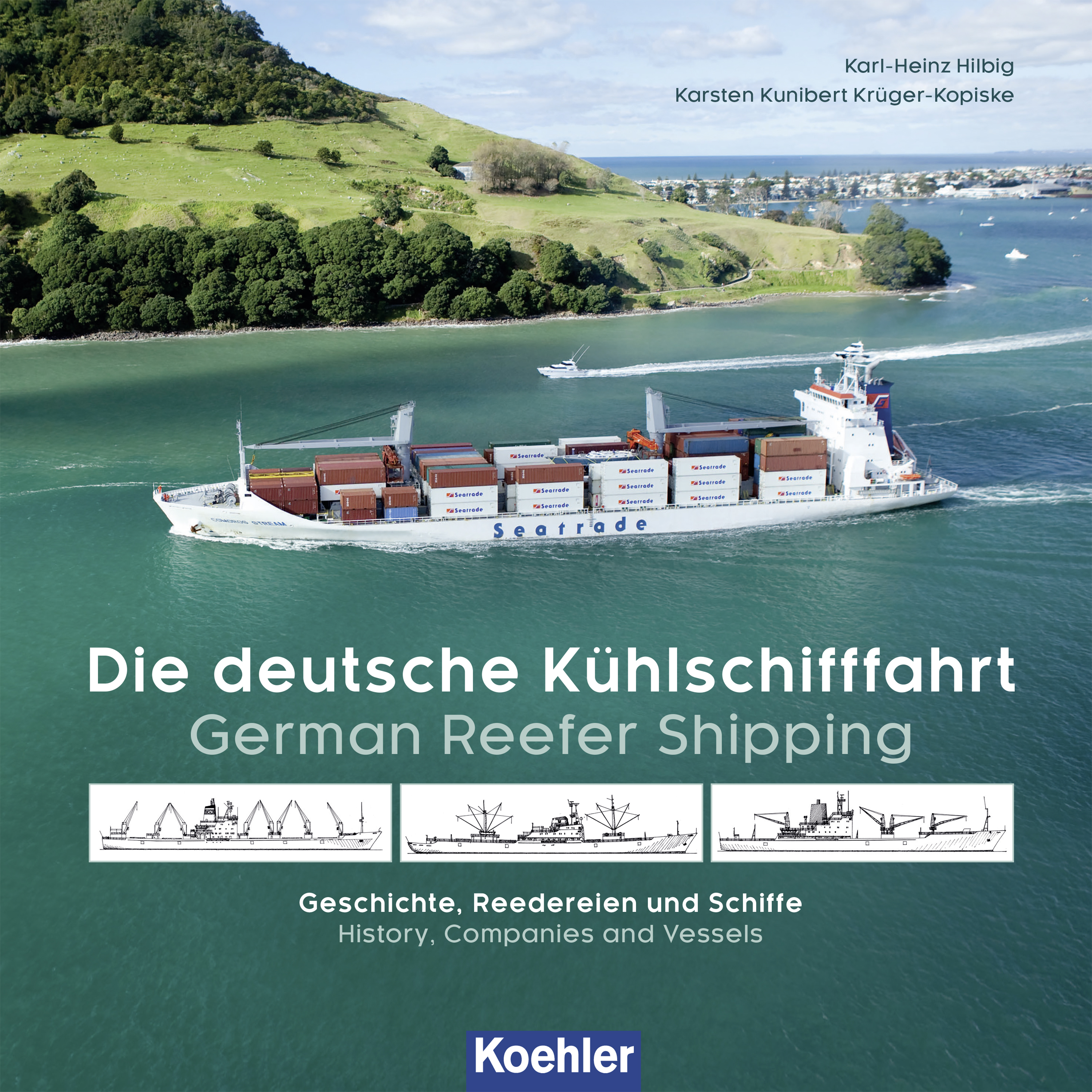Обложка книги «Die deutsche Kühlschifffahrt - German Reefer Shipping»