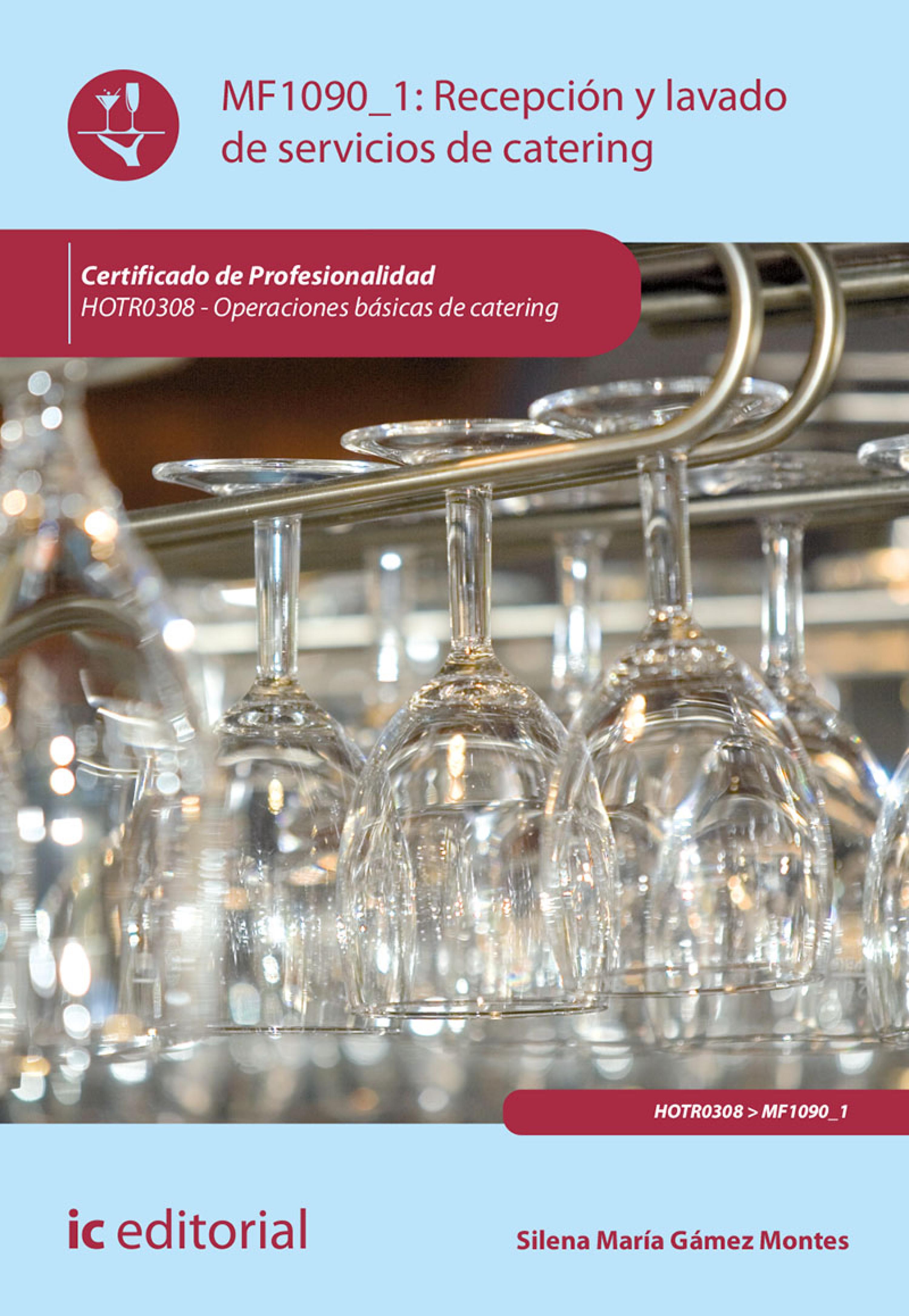Обложка книги «Recepción y lavado de servicios de catering. HOTR0308»