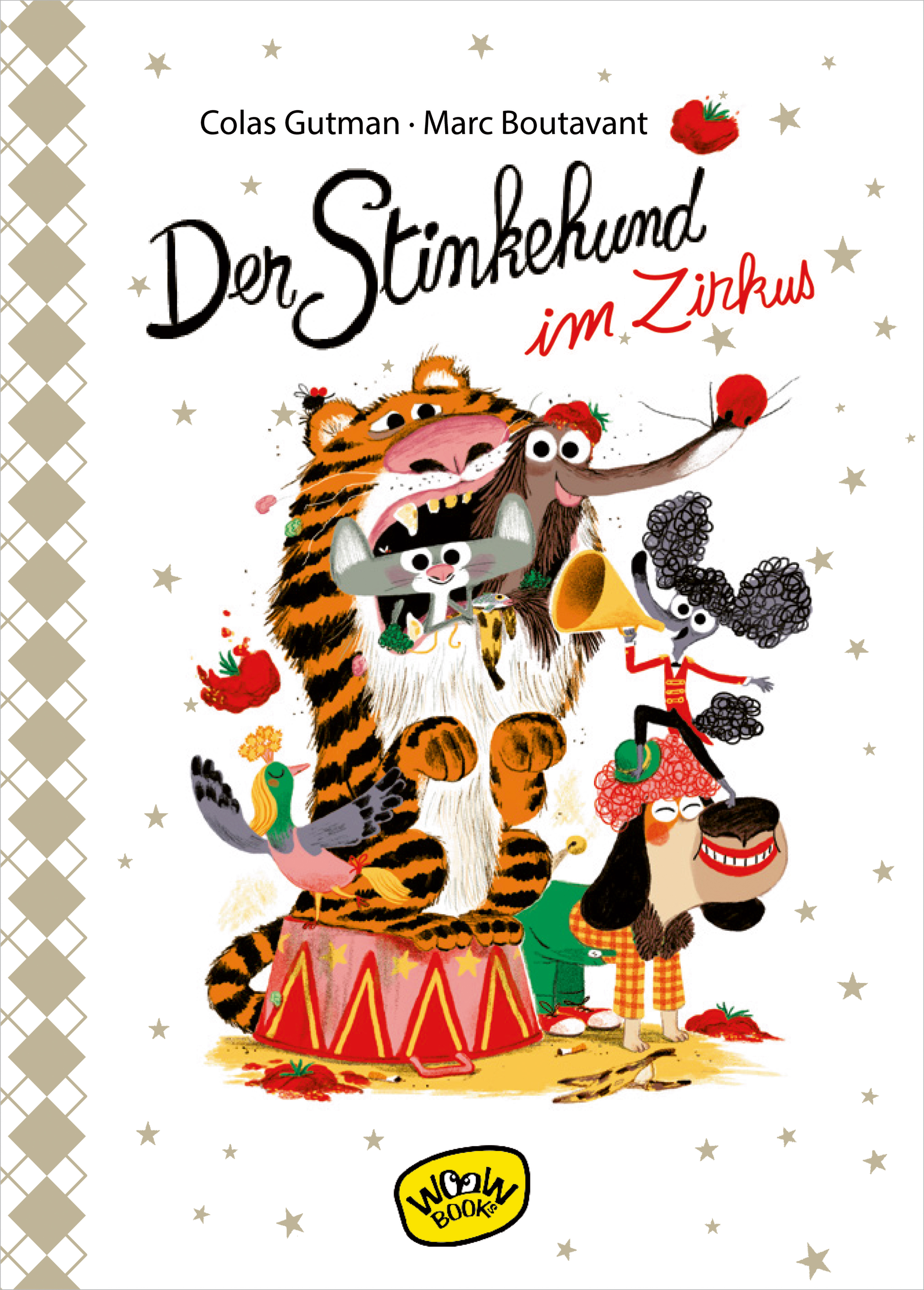 Обложка книги «Der Stinkehund im Zirkus»