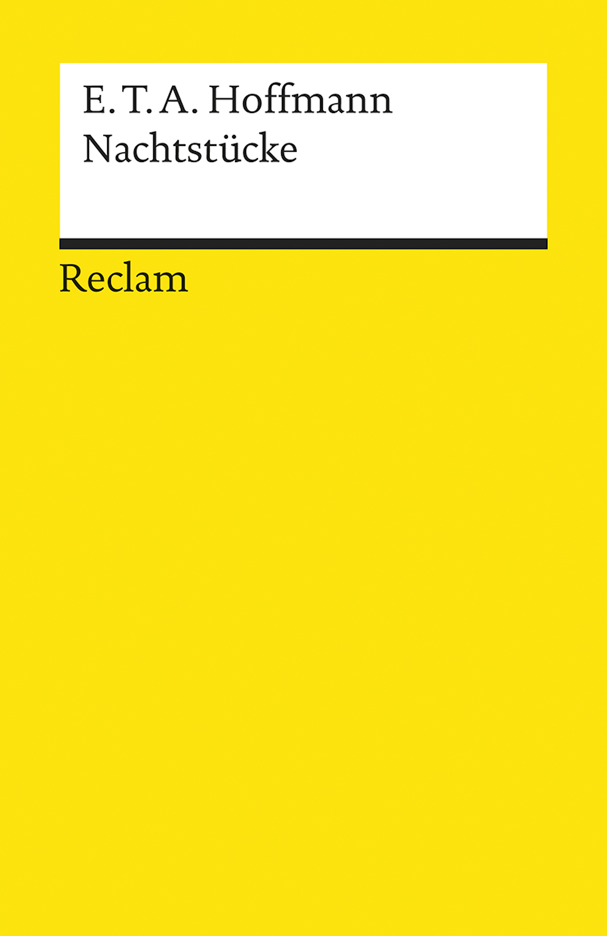 Обложка книги «Nachtstücke»