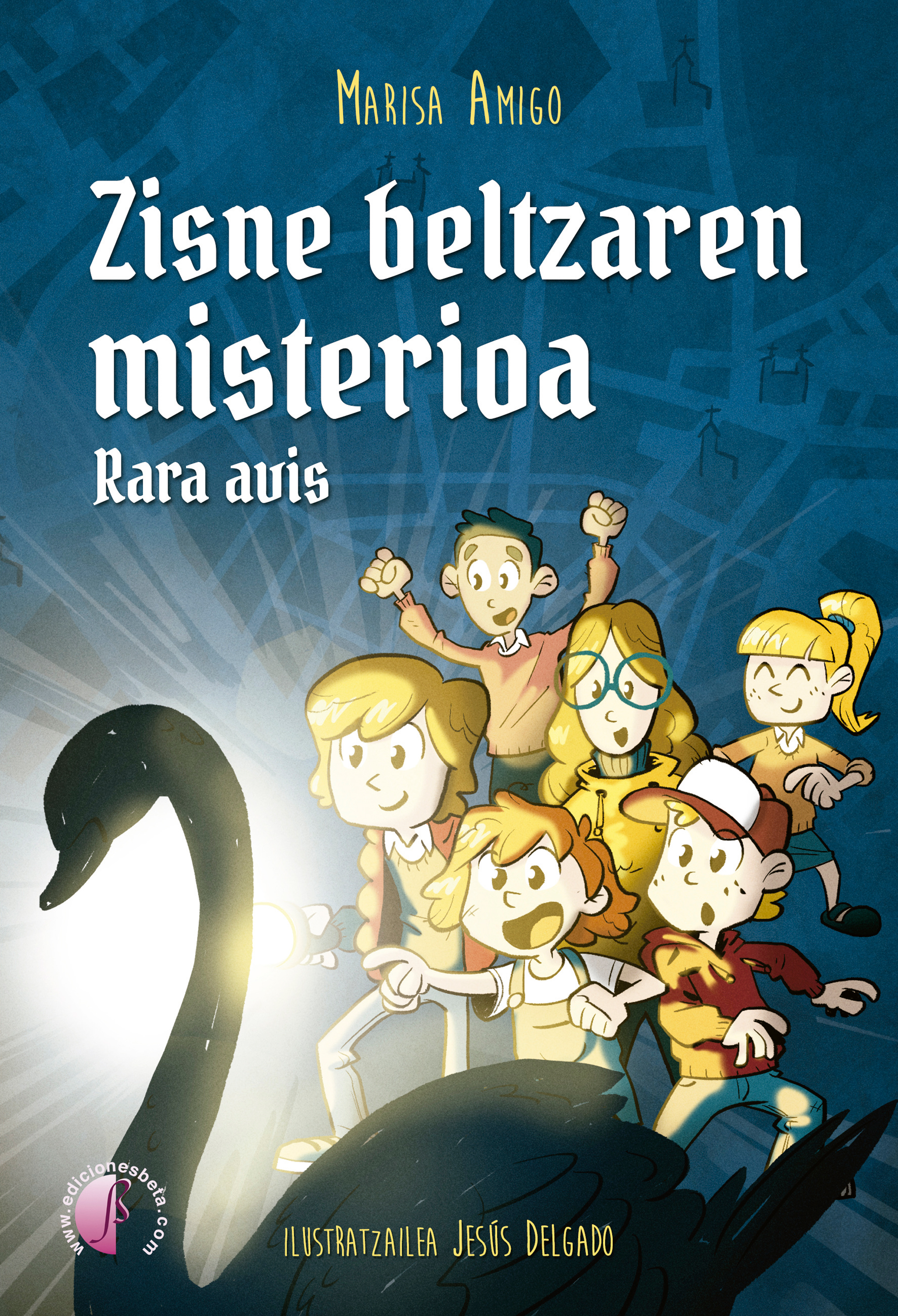 Обложка книги «Zisne beltzaren misterioa. Rara avis»