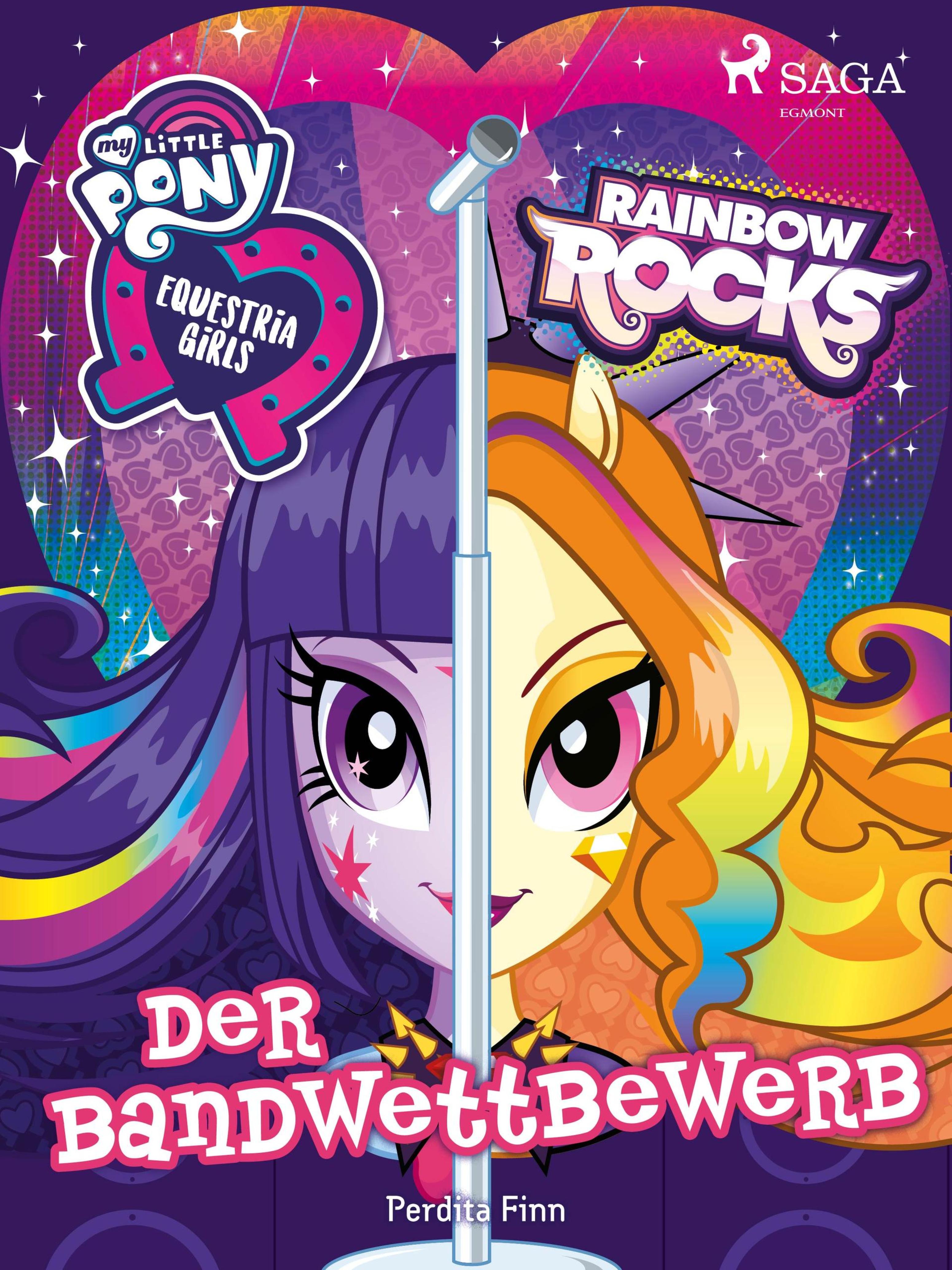 Обложка книги «My Little Pony - Equestria Girls - Der Bandwettbewerb»