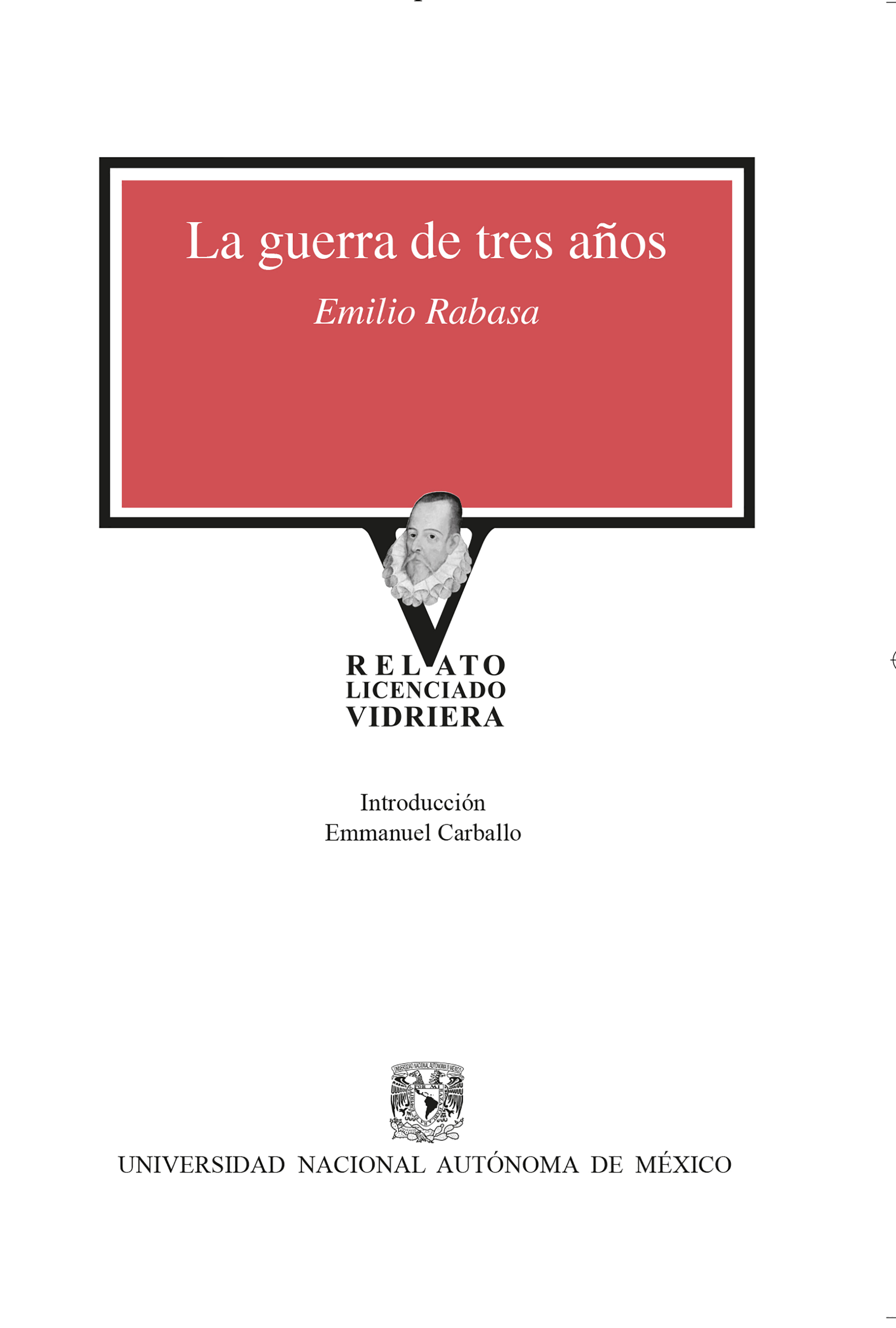 Обложка книги «La guerra de tres años»