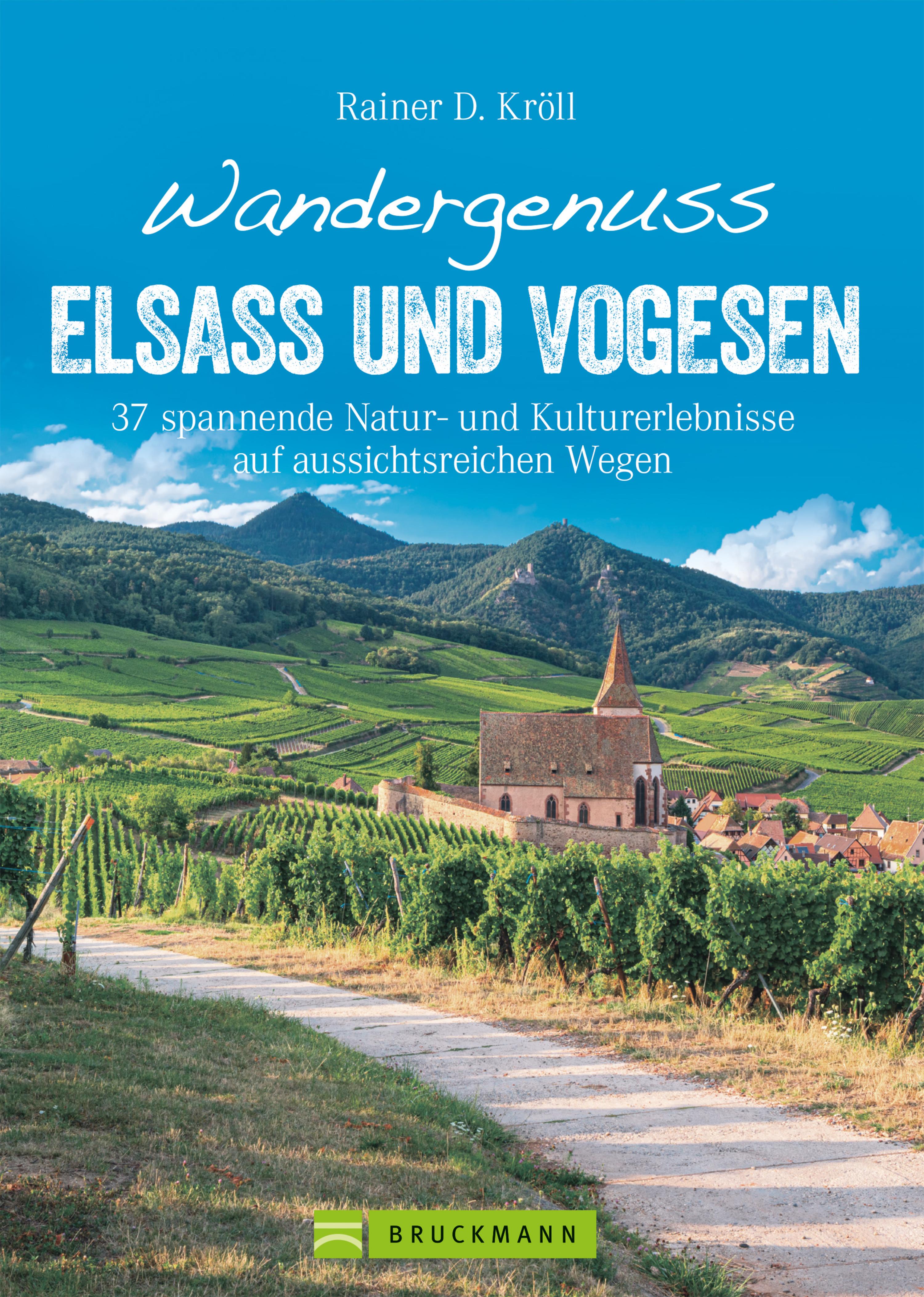 Обложка книги «Wandergenuss Elsass und Vogesen»