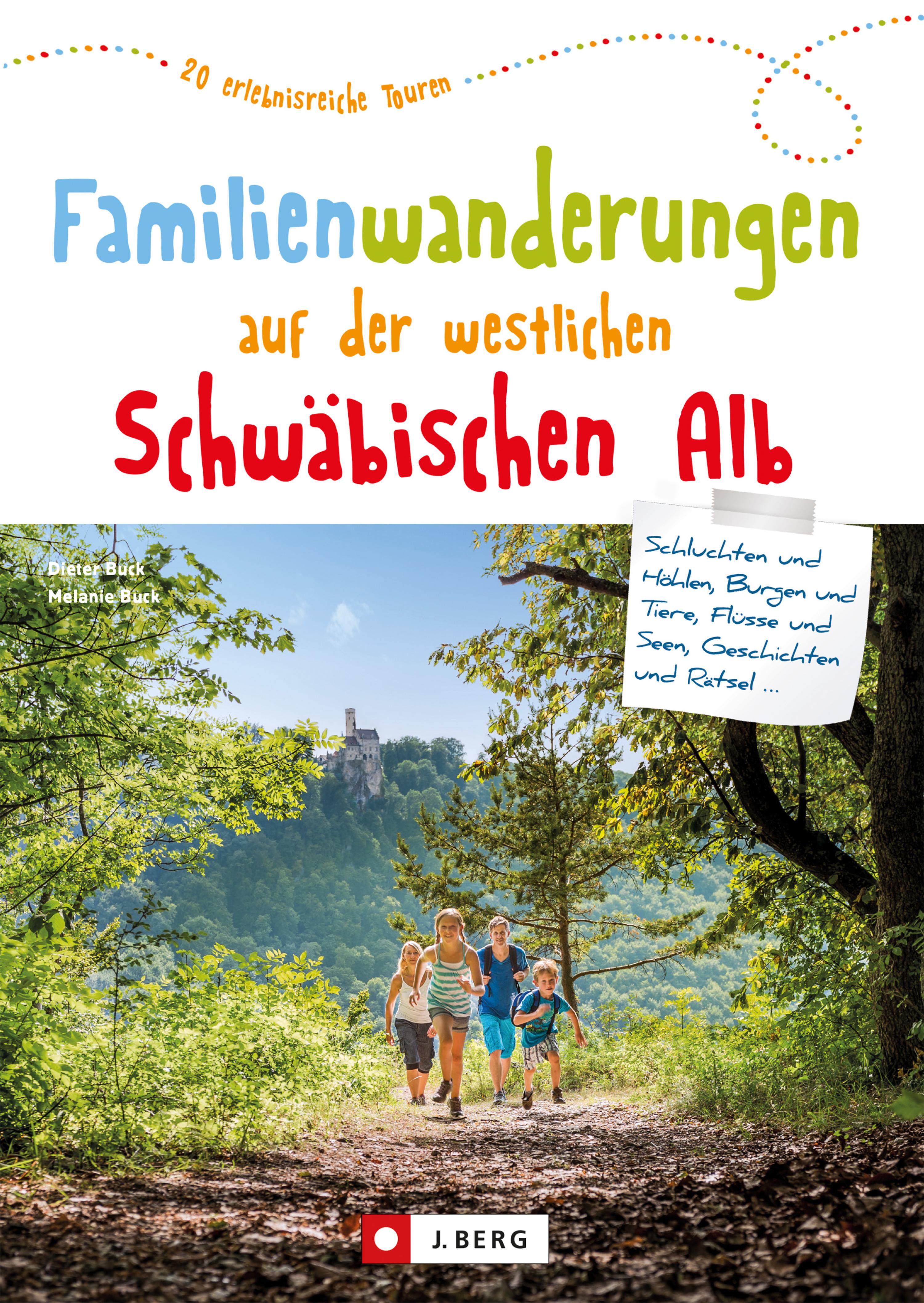 Обложка книги «Familienwanderungen auf der westlichen Schwäbischen Alb»
