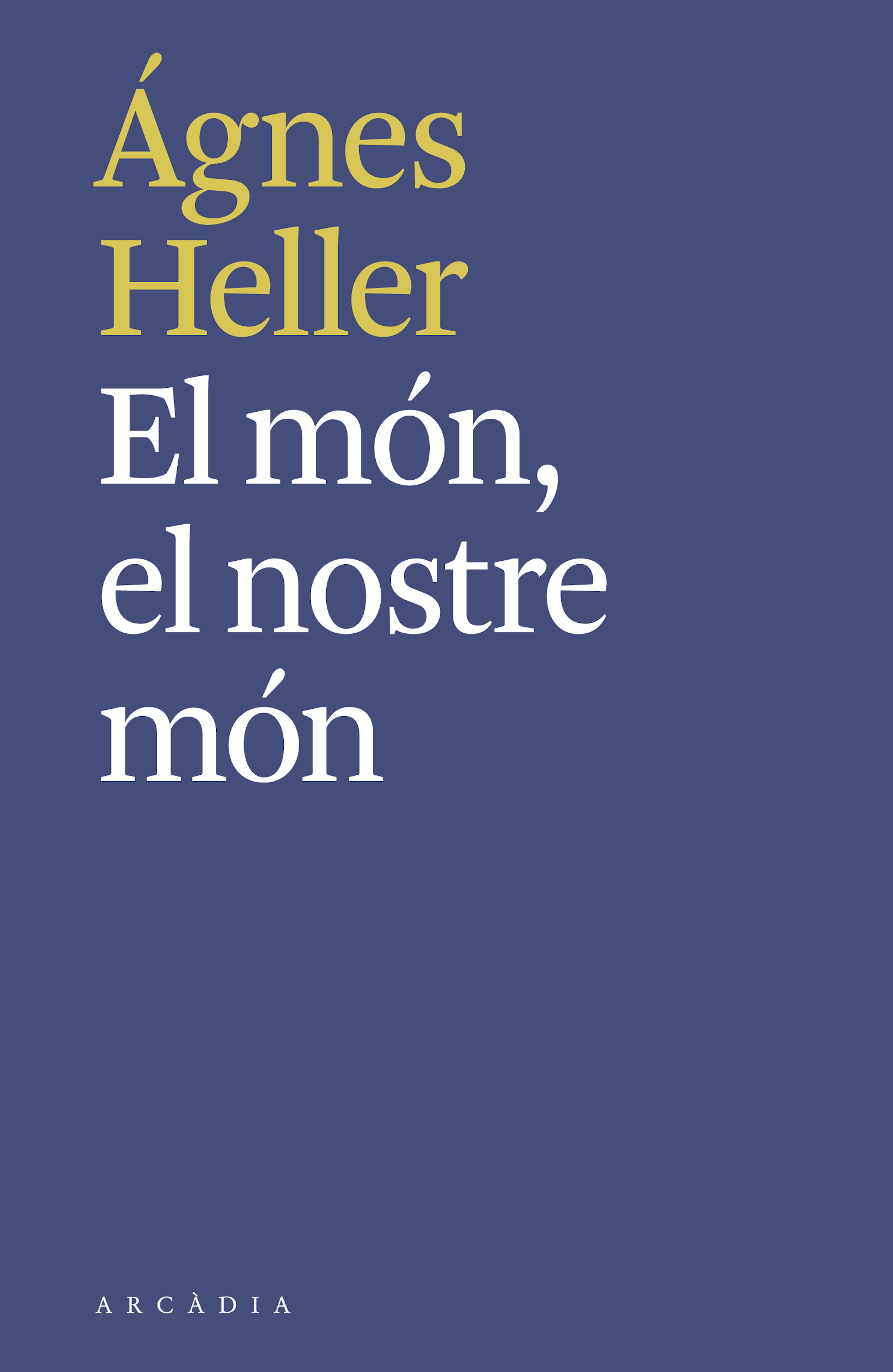 Обложка книги «El món, el nostre món»