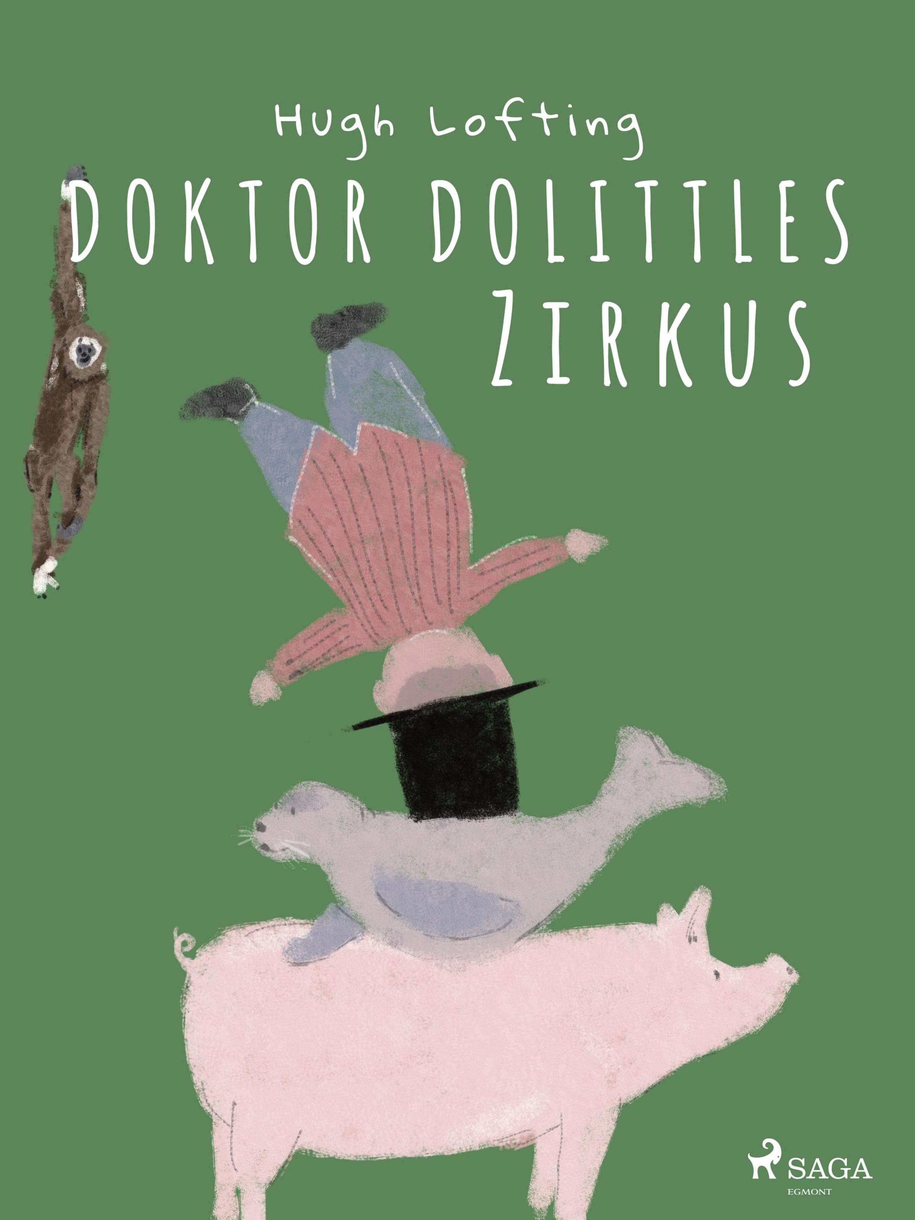 Обложка книги «Doktor Dolittles Zirkus»