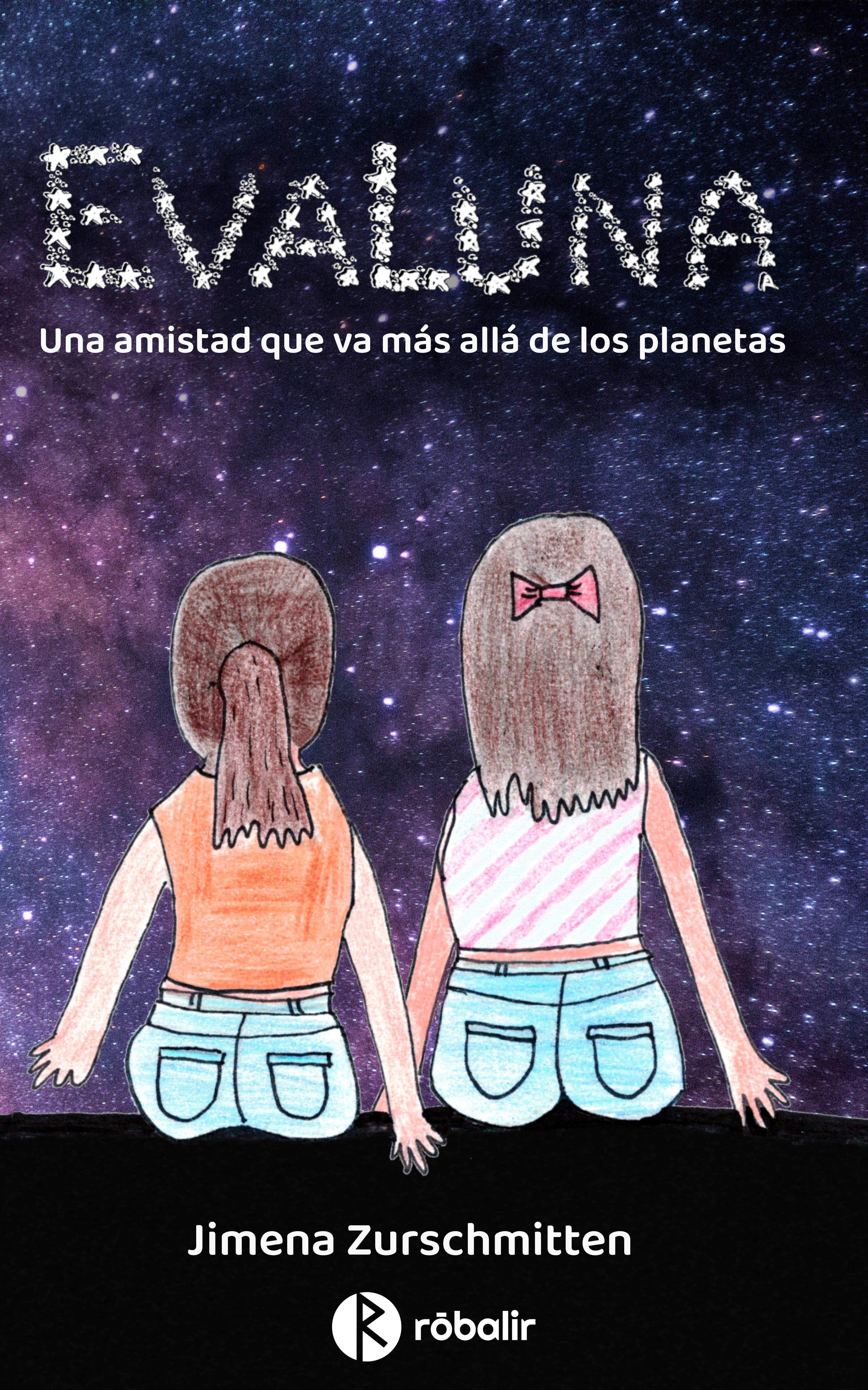 Обложка книги «EvaLuna. Una amistad que va más allá de los planetas»