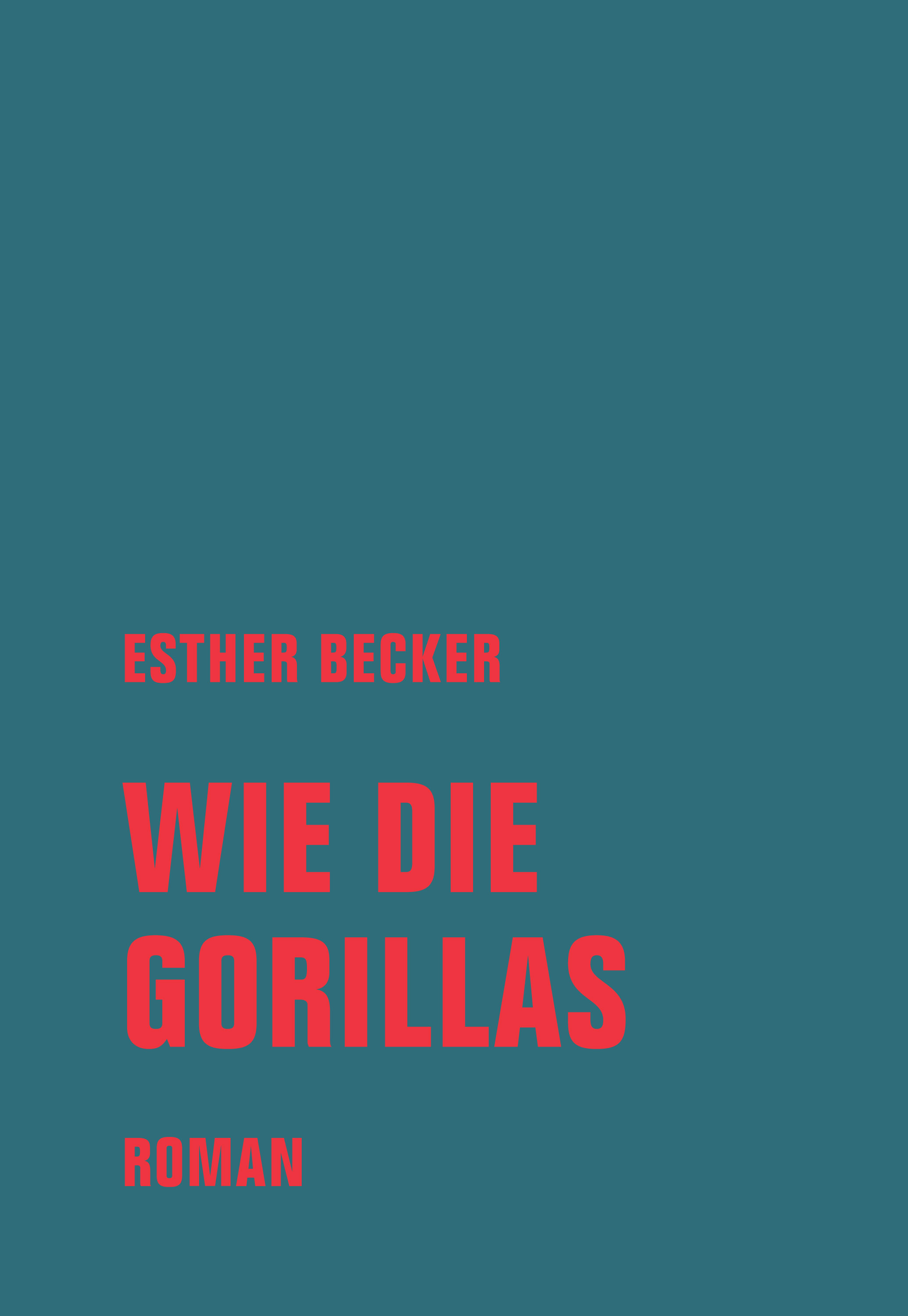Обложка книги «Wie die Gorillas»