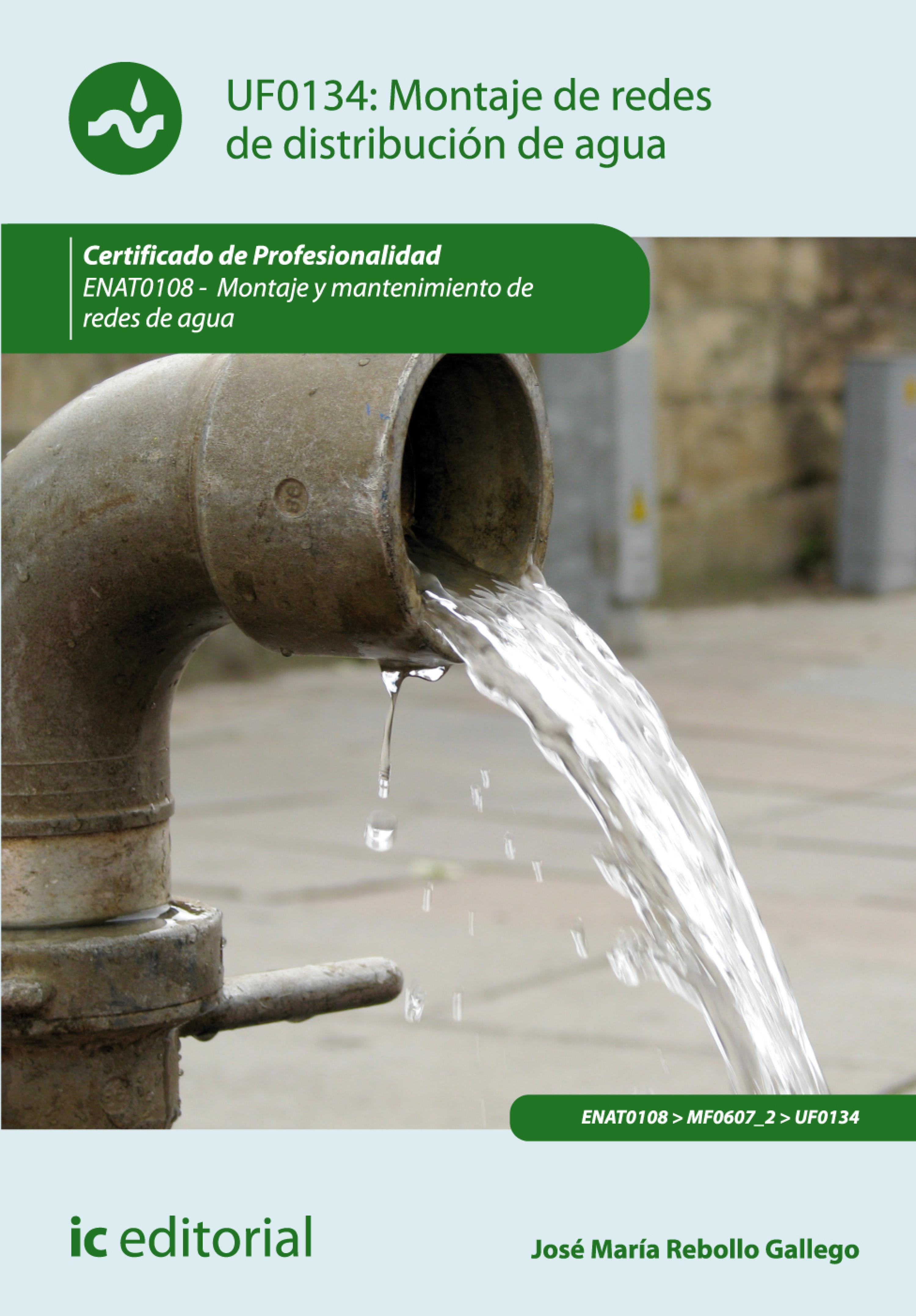 Обложка книги «Montaje de redes de distribución de agua. ENAT0108»