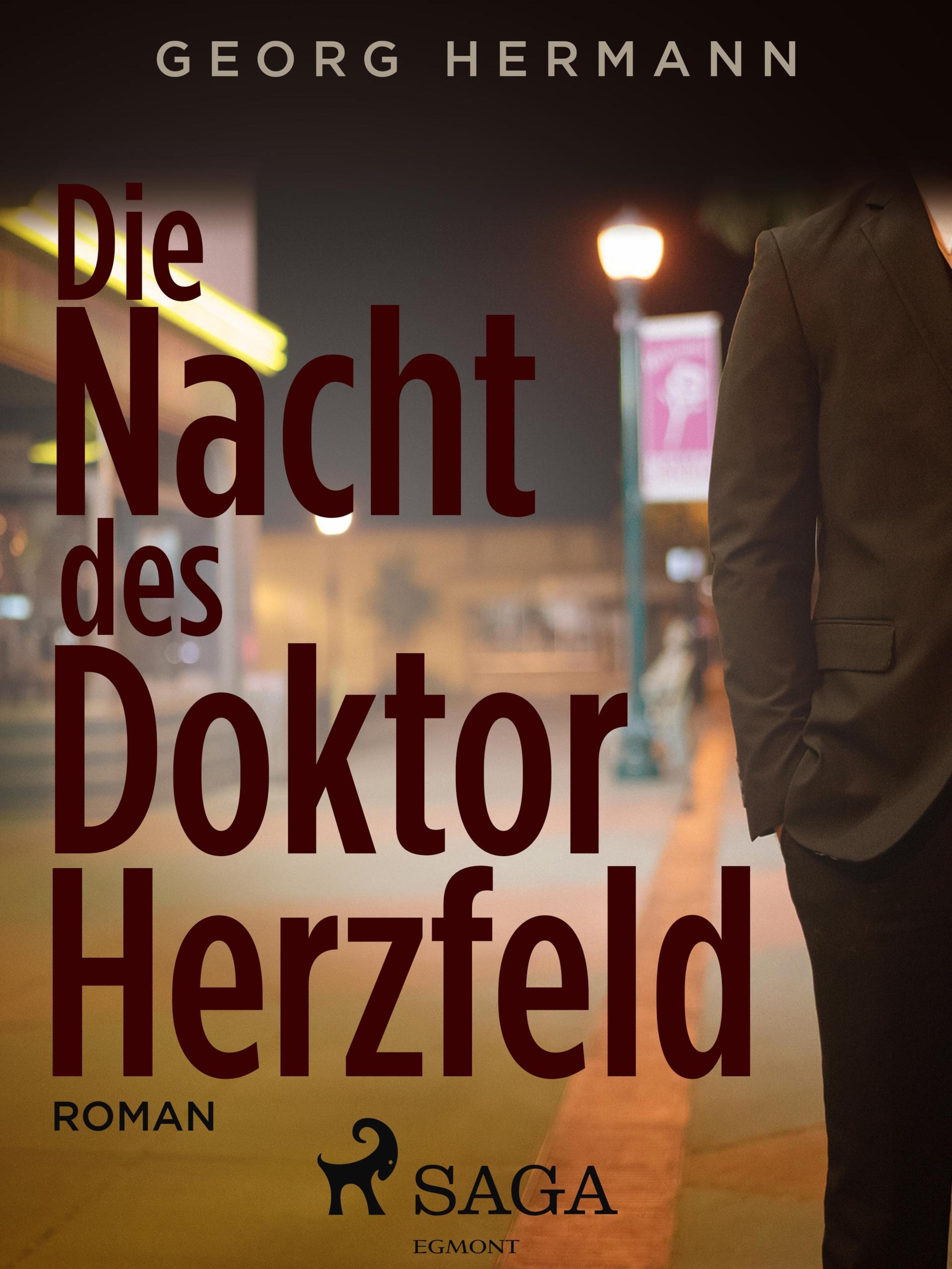 Обложка книги «Die Nacht des Doktor Herzfeld»